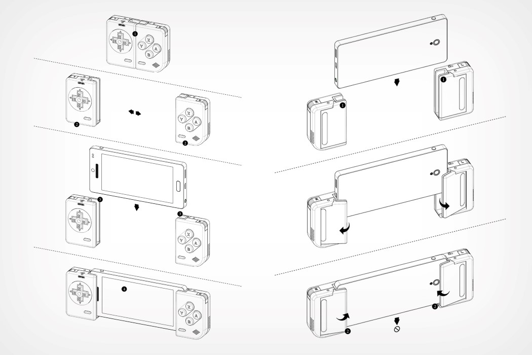 CLIPPED，controller，white，