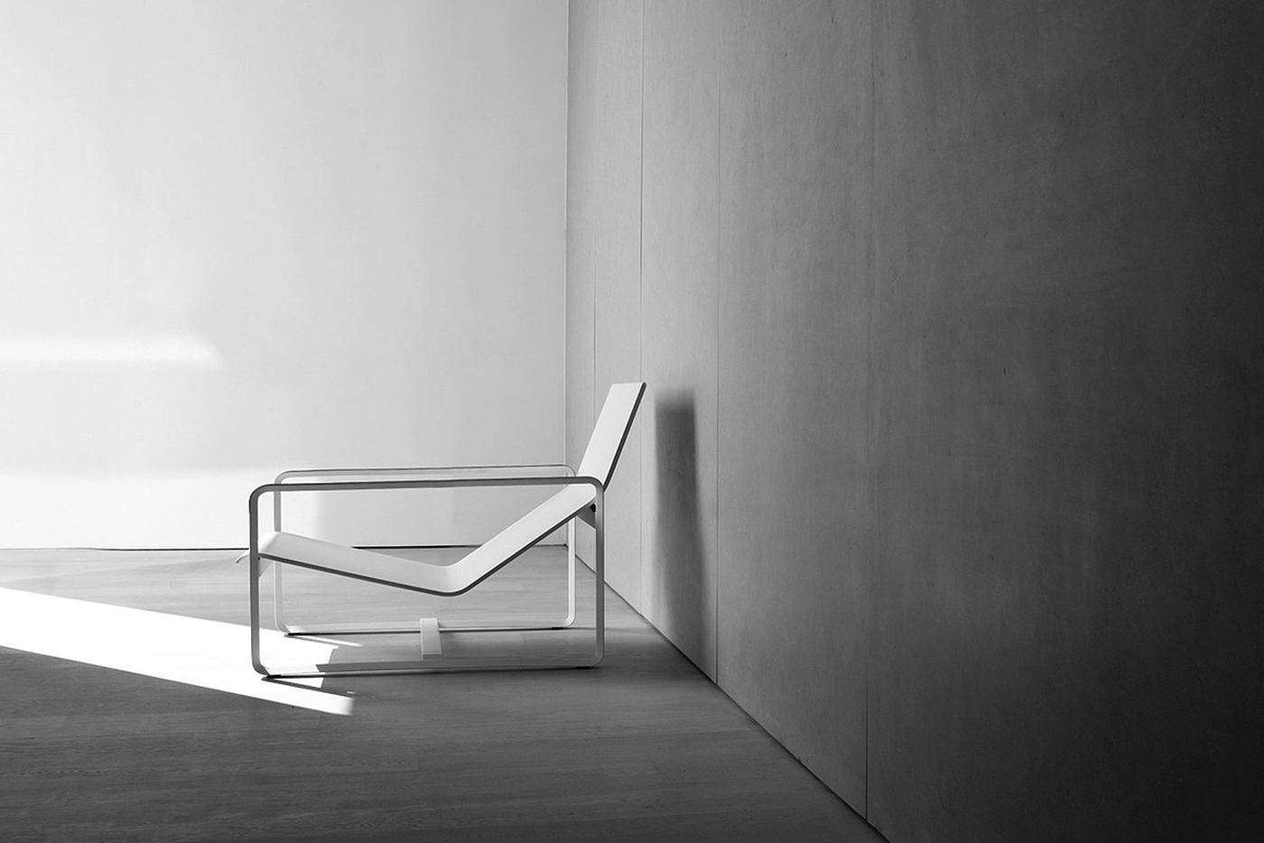 Neutra Collection，deck chair，Metal，