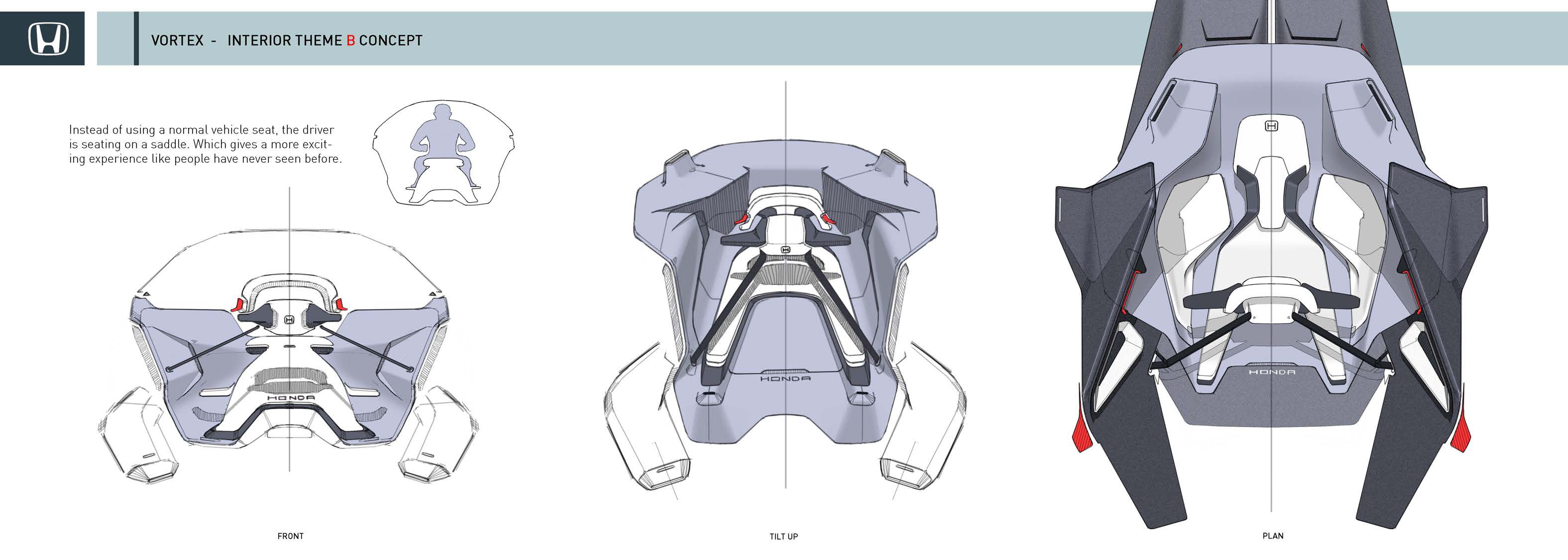conceptual design，Interior design，Vehicle design，submarine，honda，