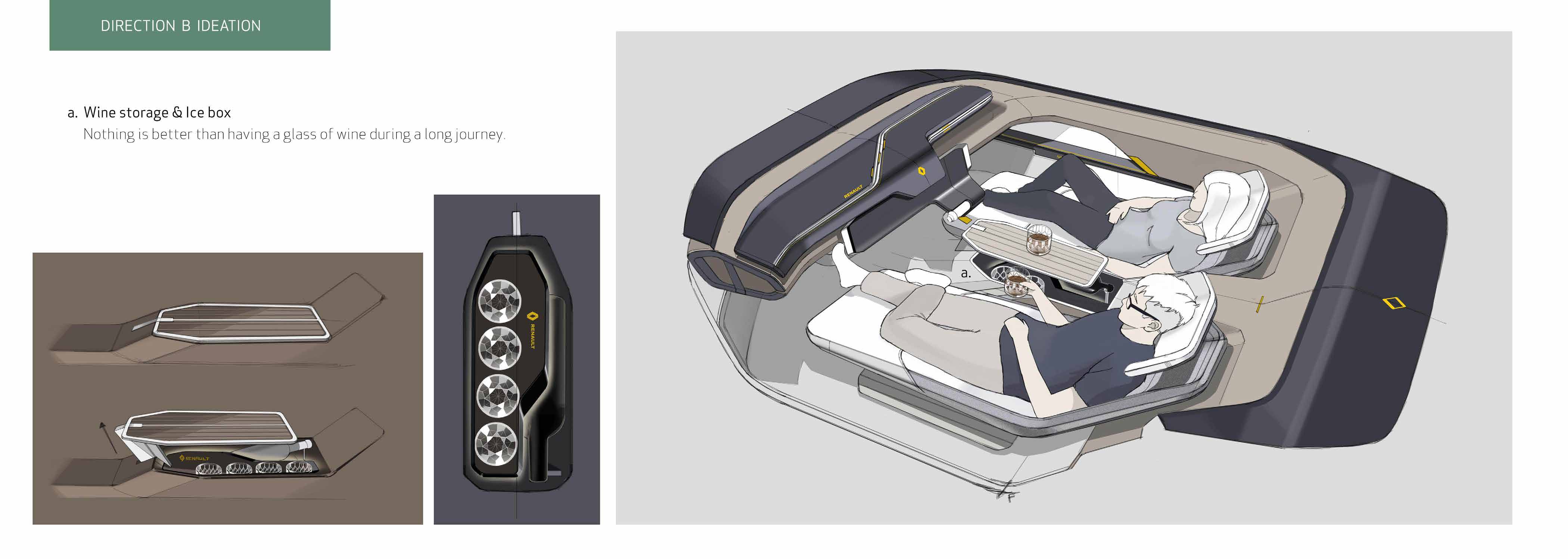 Automatic driving，Automobile design，Interior design，conceptual design，Vehicle design，Renault，