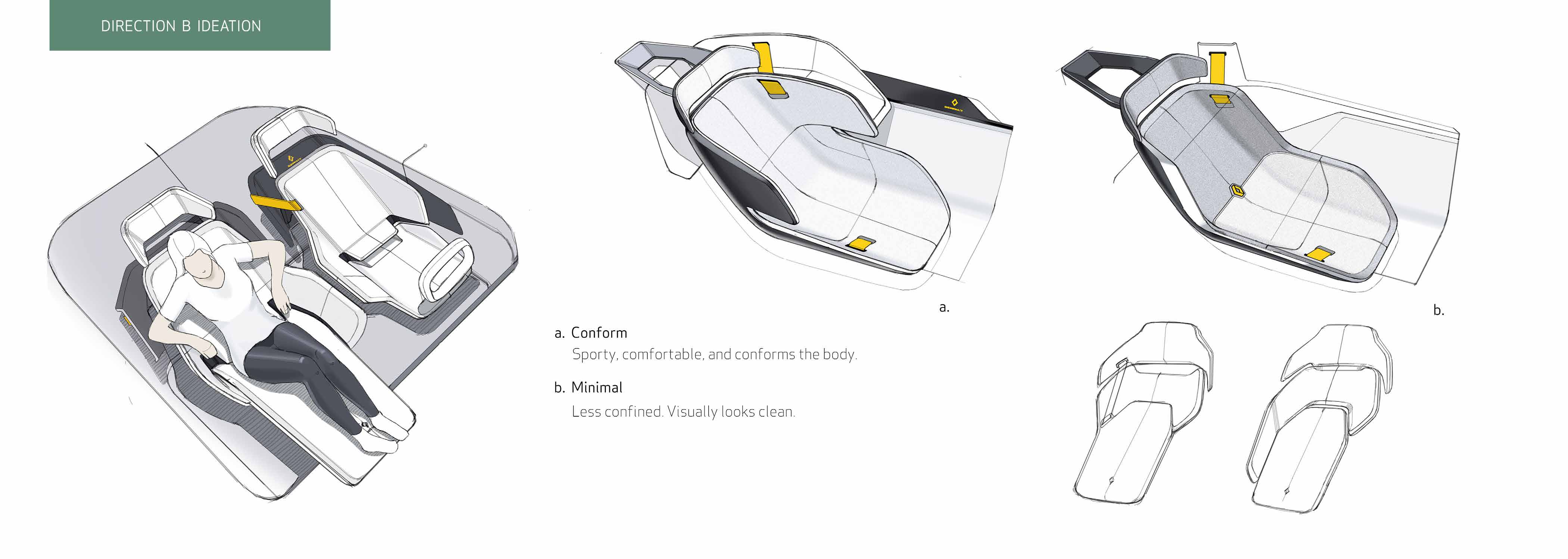 Automatic driving，Automobile design，Interior design，conceptual design，Vehicle design，Renault，