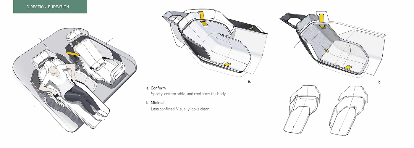 自动驾驶，汽车设计，内饰设计，概念设计，交通工具设计，Renault，