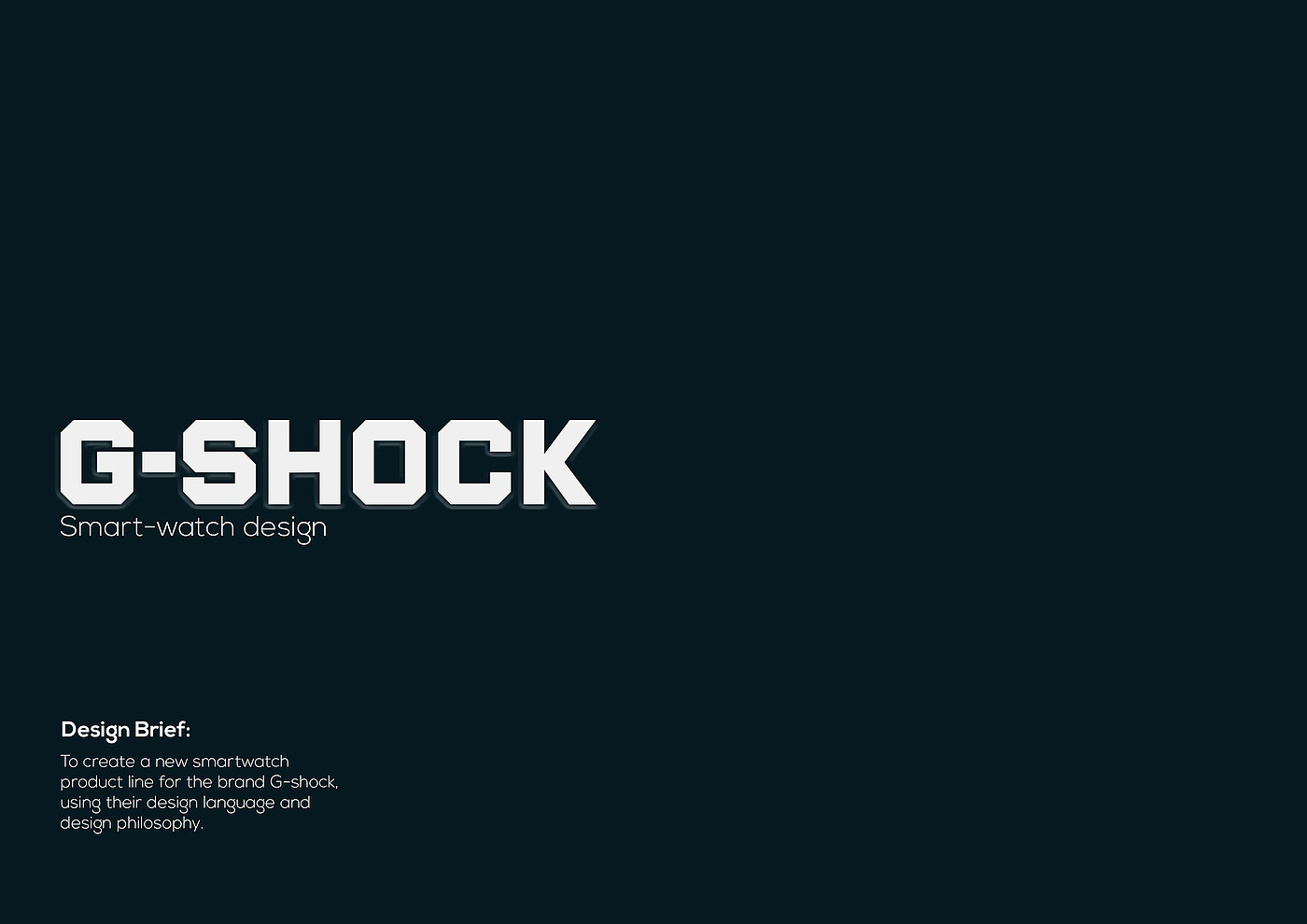 G-Shock，智能，手表，