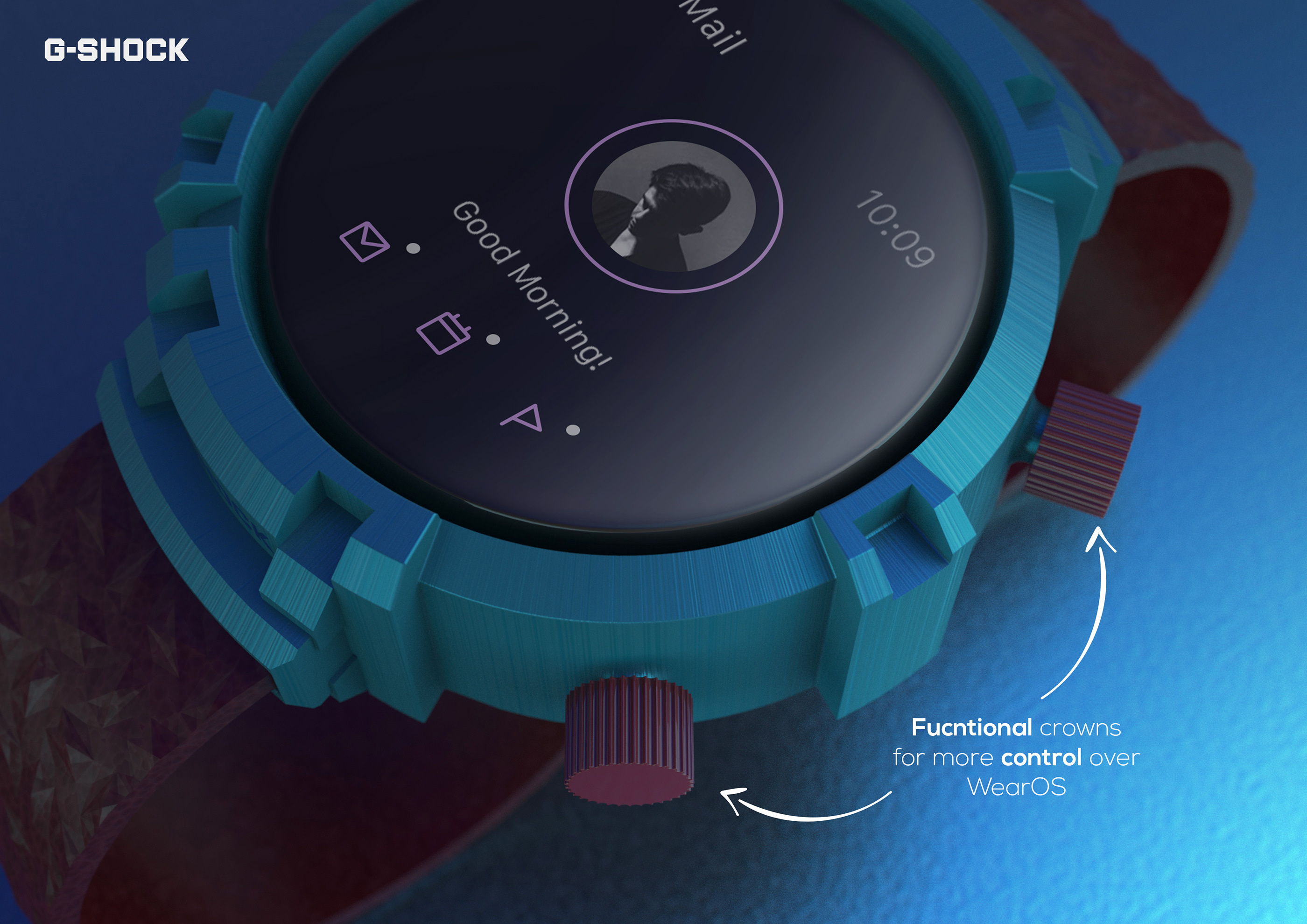 G-Shock，intelligence，Wrist watch，