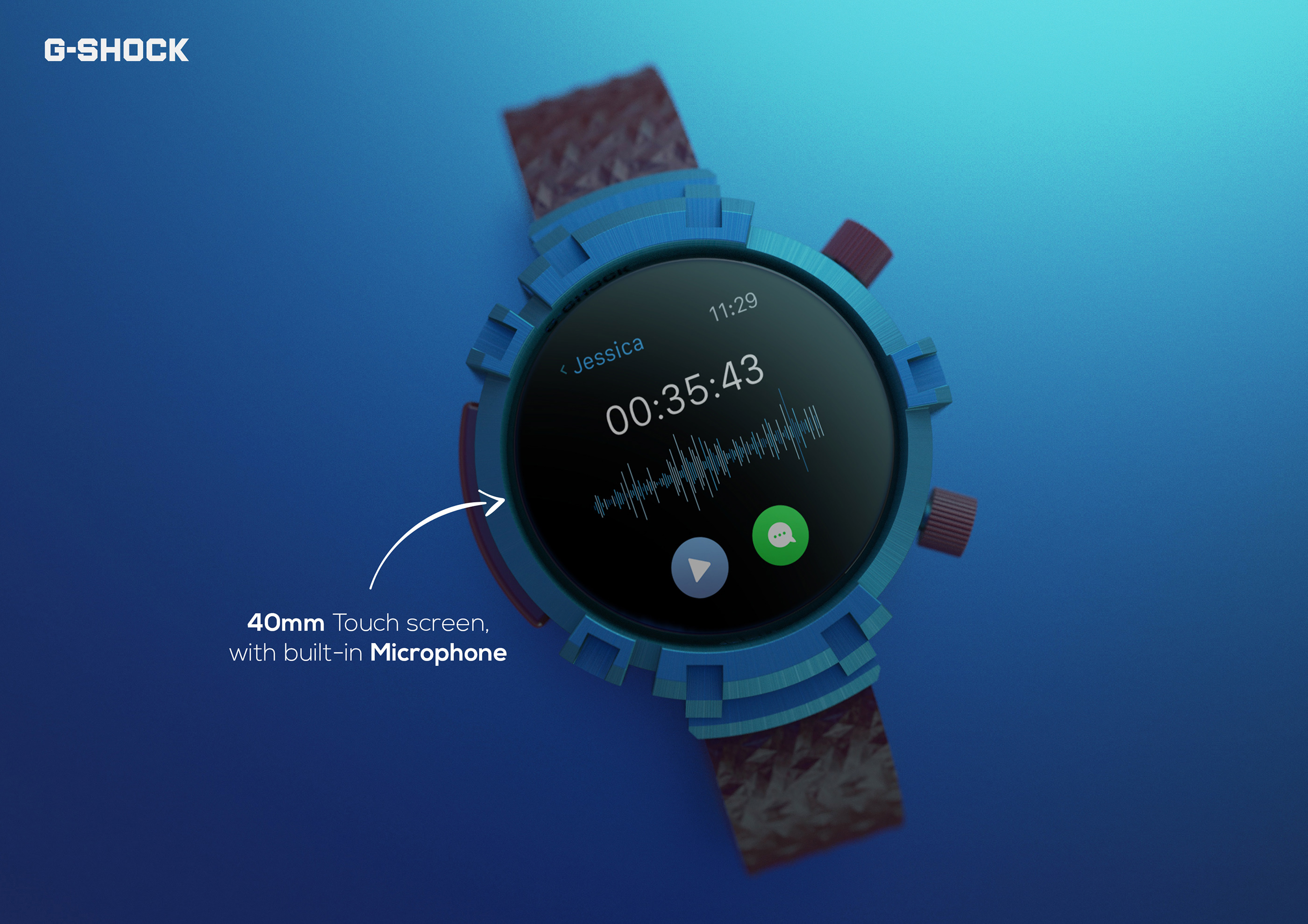 G-Shock，intelligence，Wrist watch，