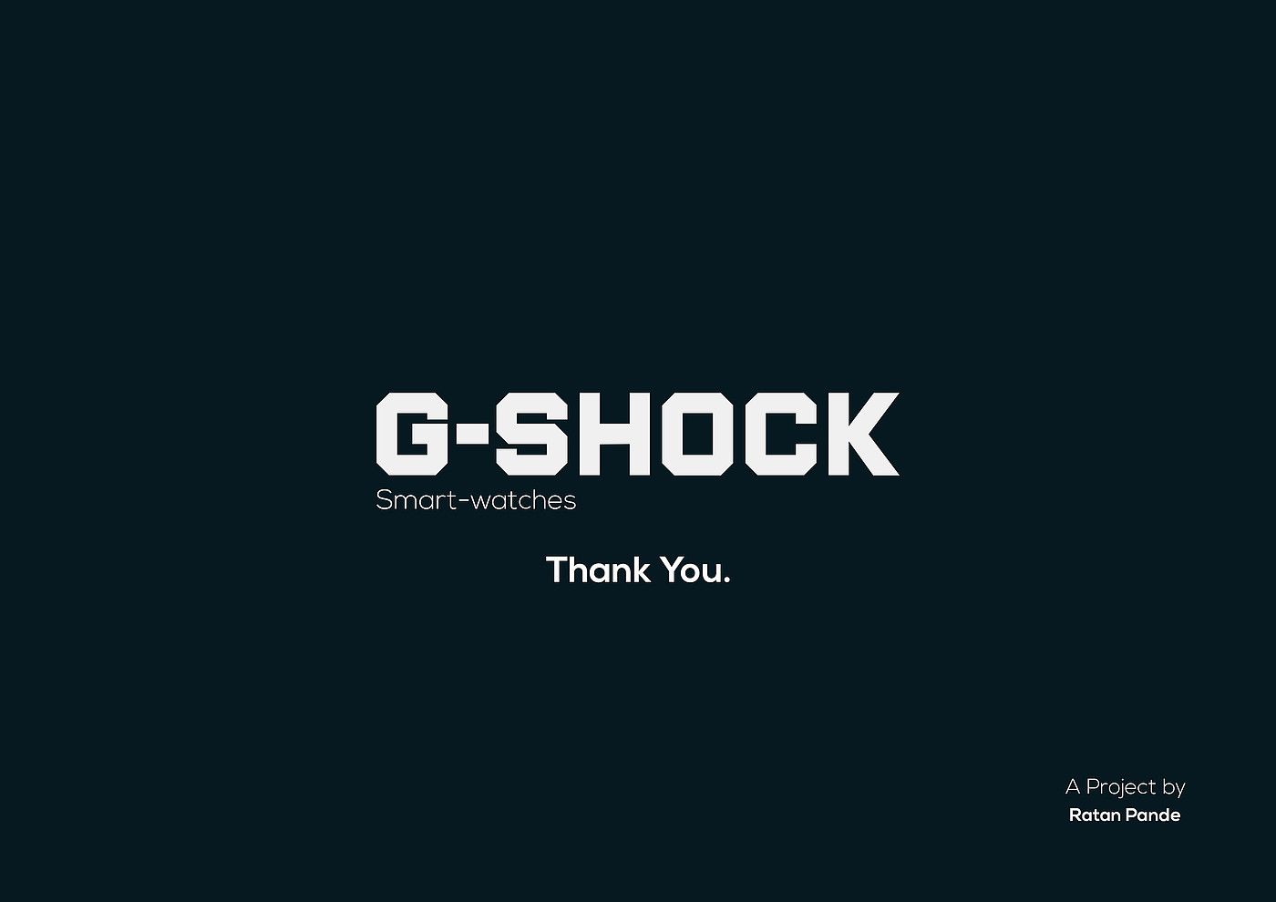 G-Shock，智能，手表，