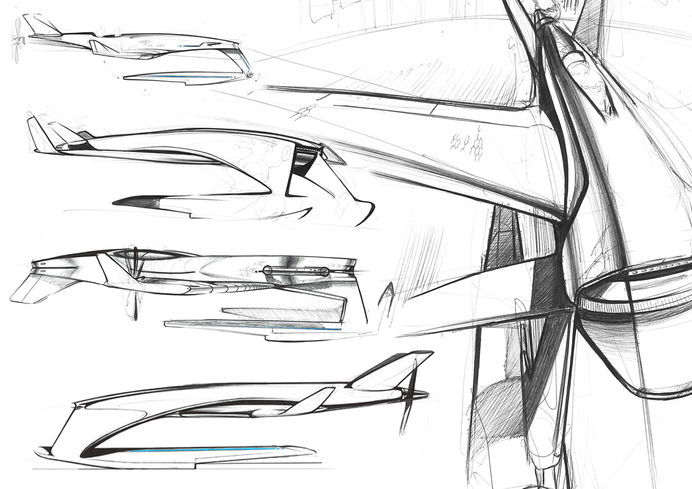 aircraft，luxury，future，concept，