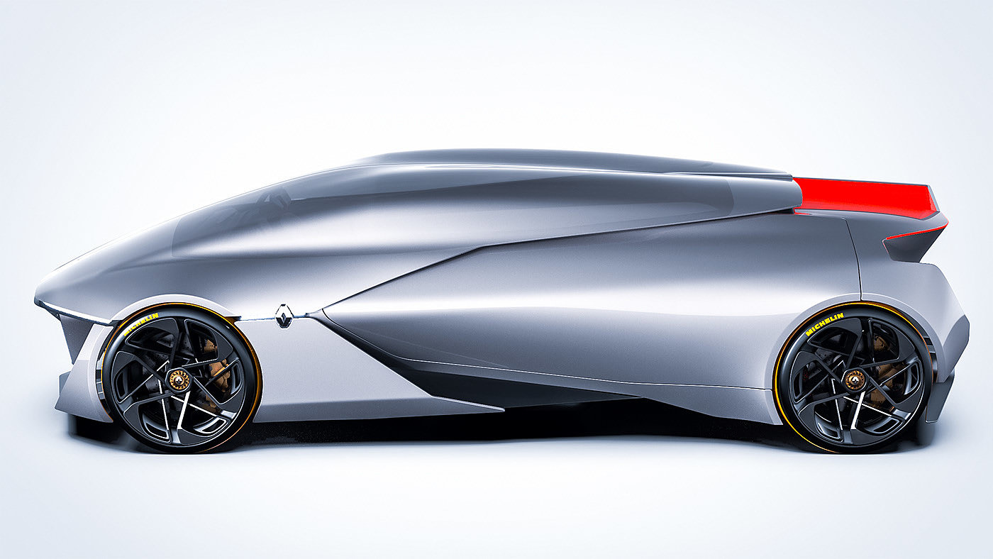 concept，renault，racing，Sports car，