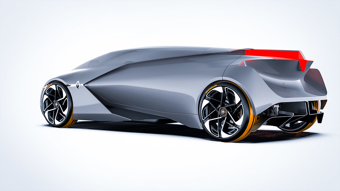 concept，renault，racing，Sports car，