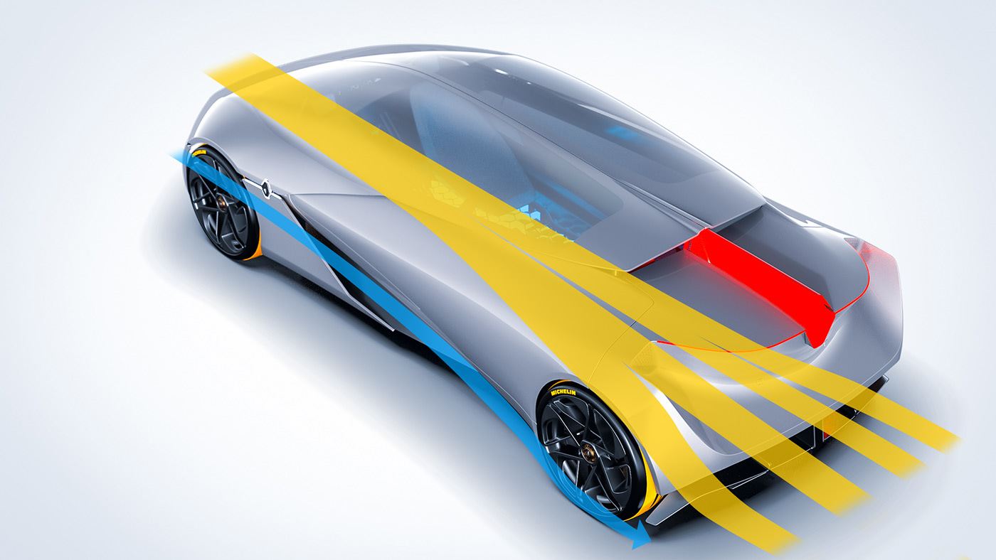 concept，renault，racing，Sports car，