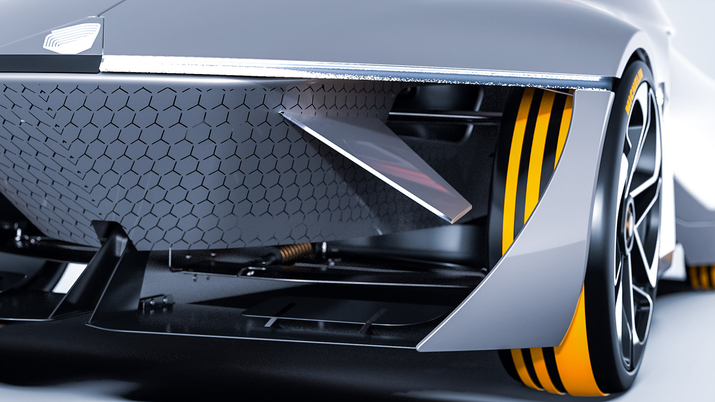 concept，renault，racing，Sports car，