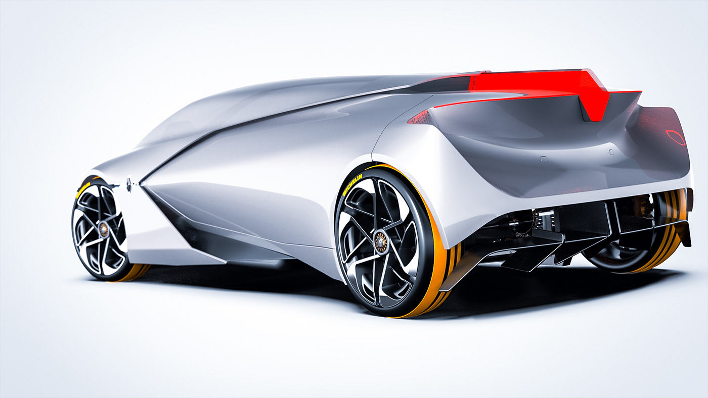 concept，renault，racing，Sports car，