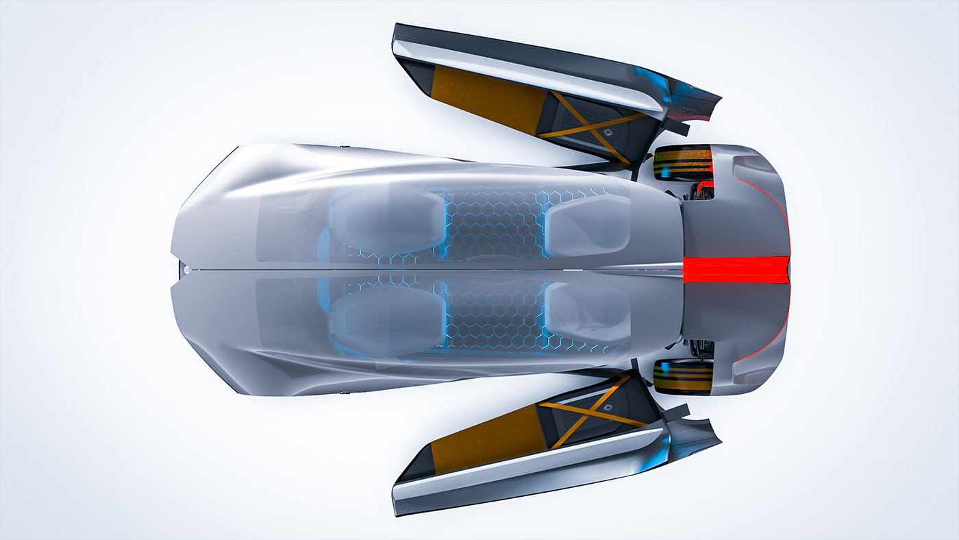 concept，renault，racing，Sports car，