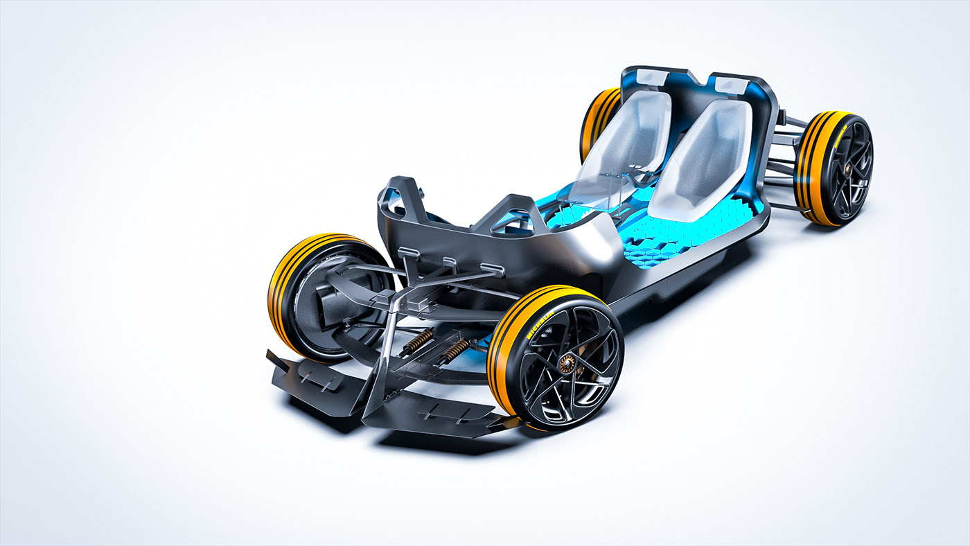 concept，renault，racing，Sports car，