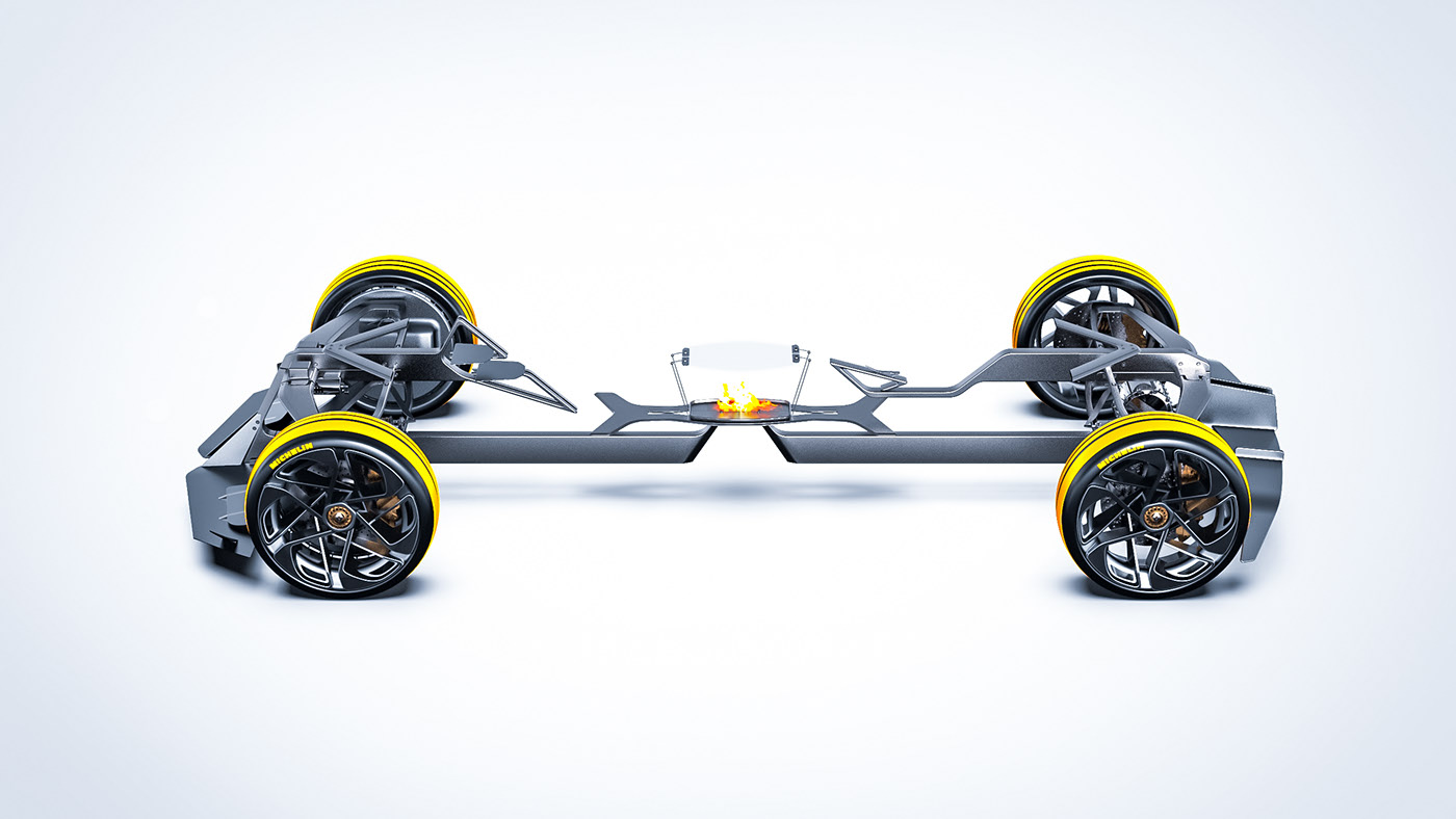 concept，renault，racing，Sports car，