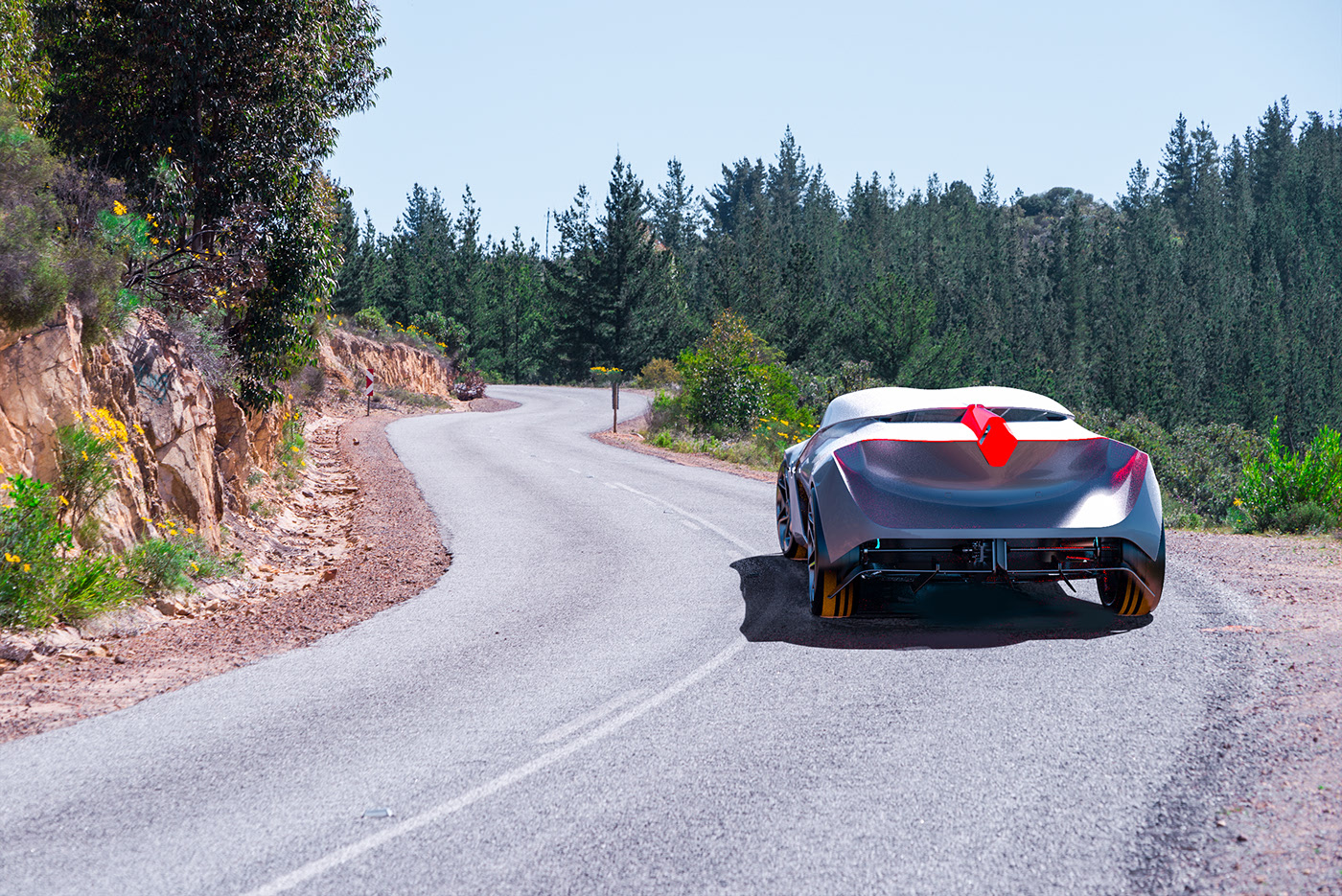 concept，renault，racing，Sports car，