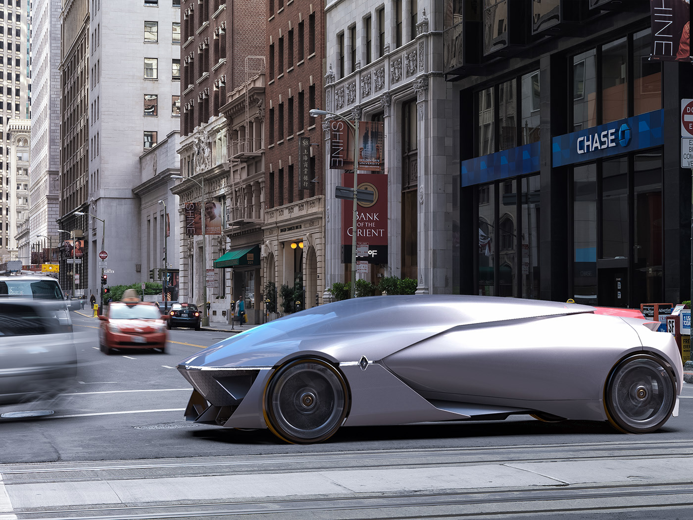 concept，renault，racing，Sports car，