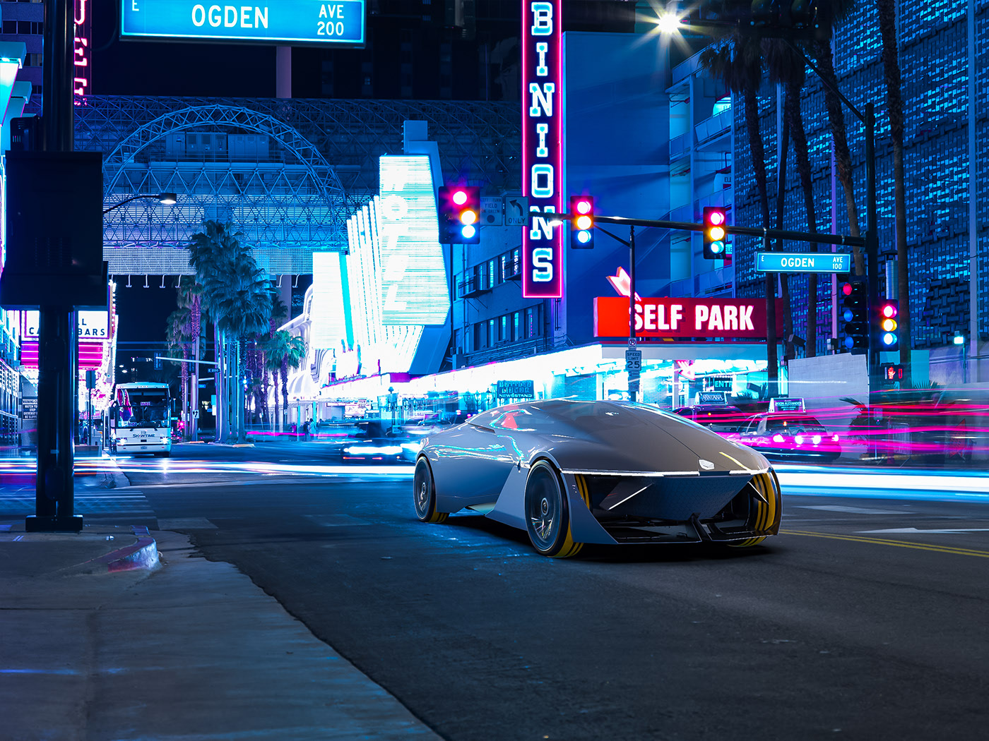 concept，renault，racing，Sports car，