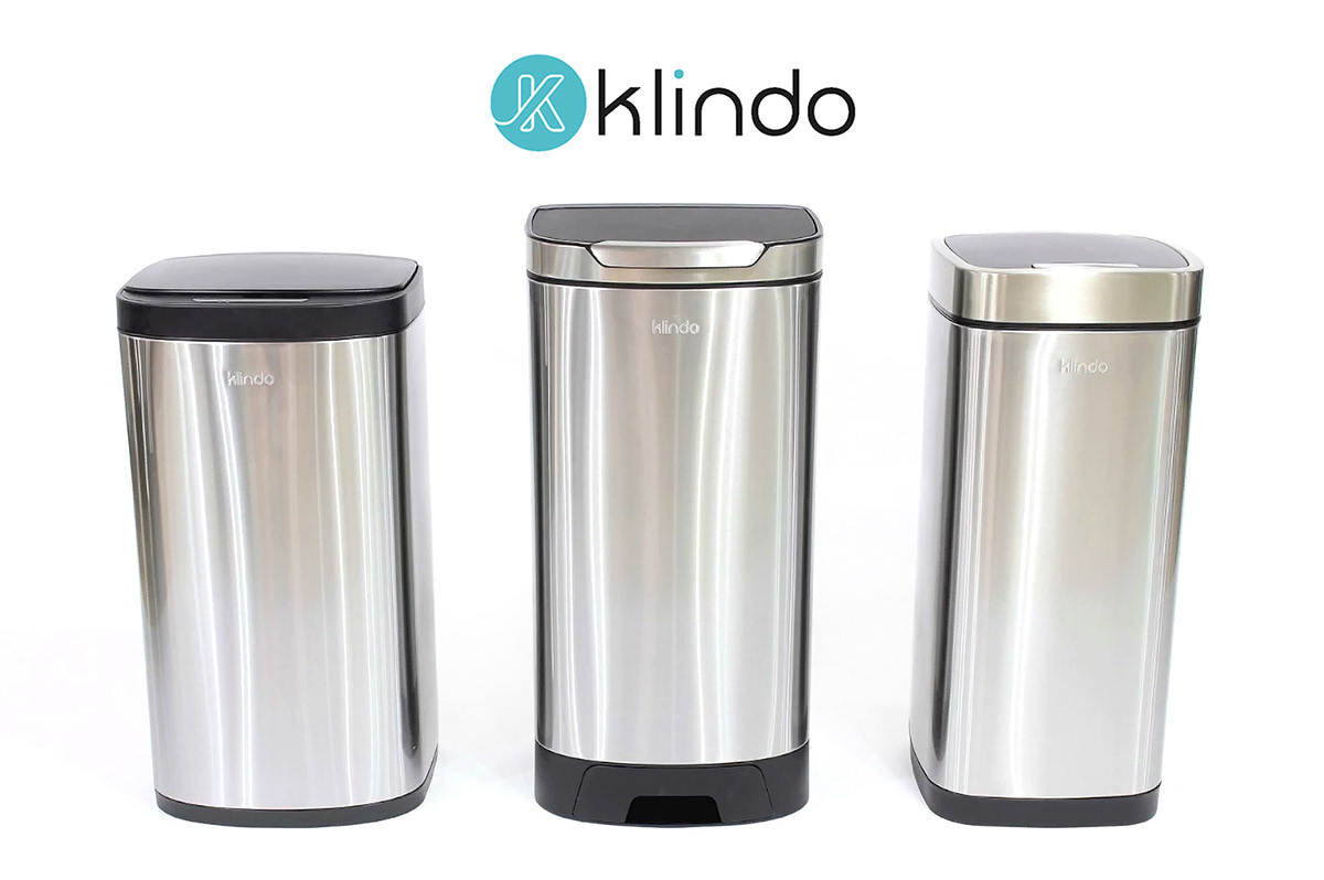 Clindo，modern，integrate，intelligence，Push dustbin，