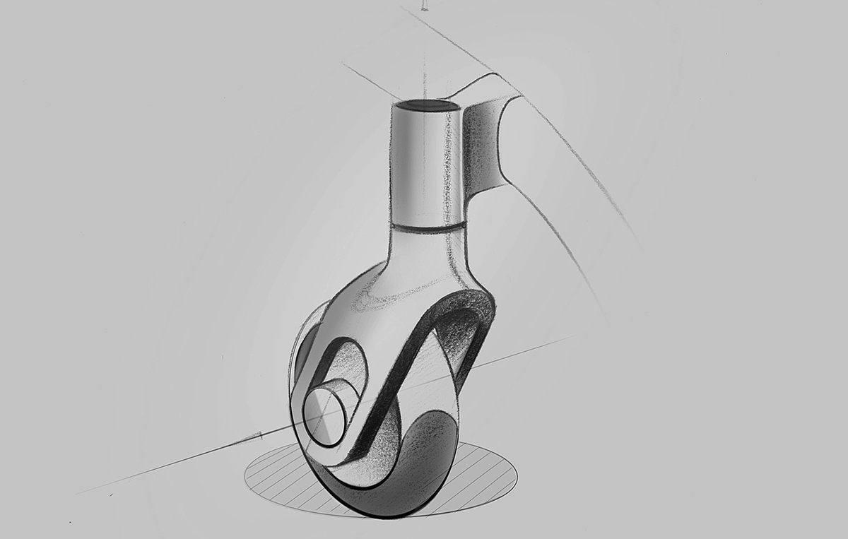 product design，sketch，Render，Hand drawn，Ubee ，