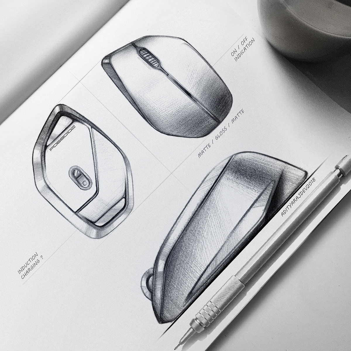 product design，sketch，Render，Hand drawn，Ubee ，