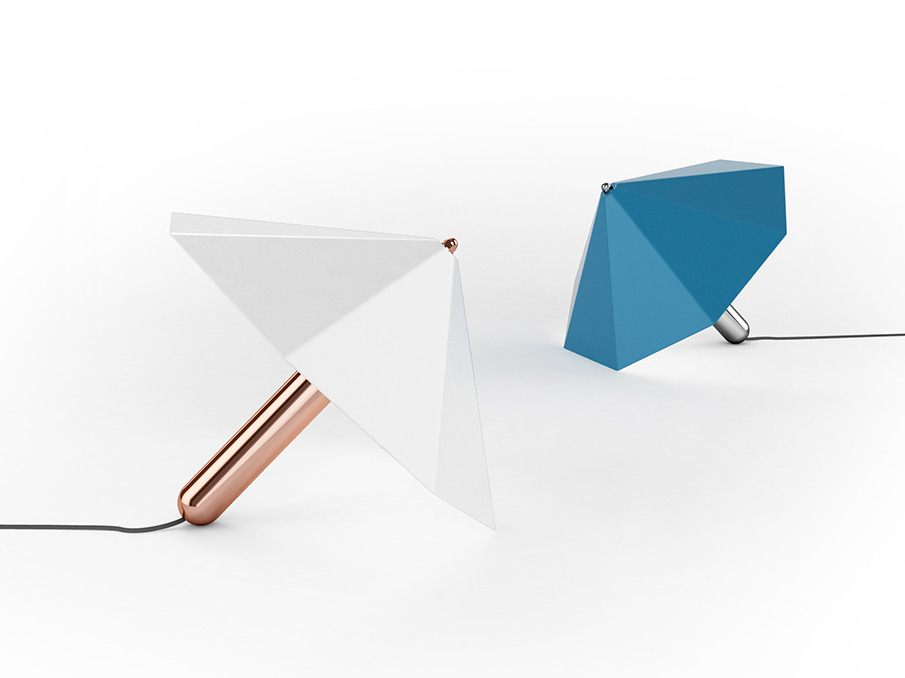 Desk lamp，Umbrella lamp，cmf，Color painting，