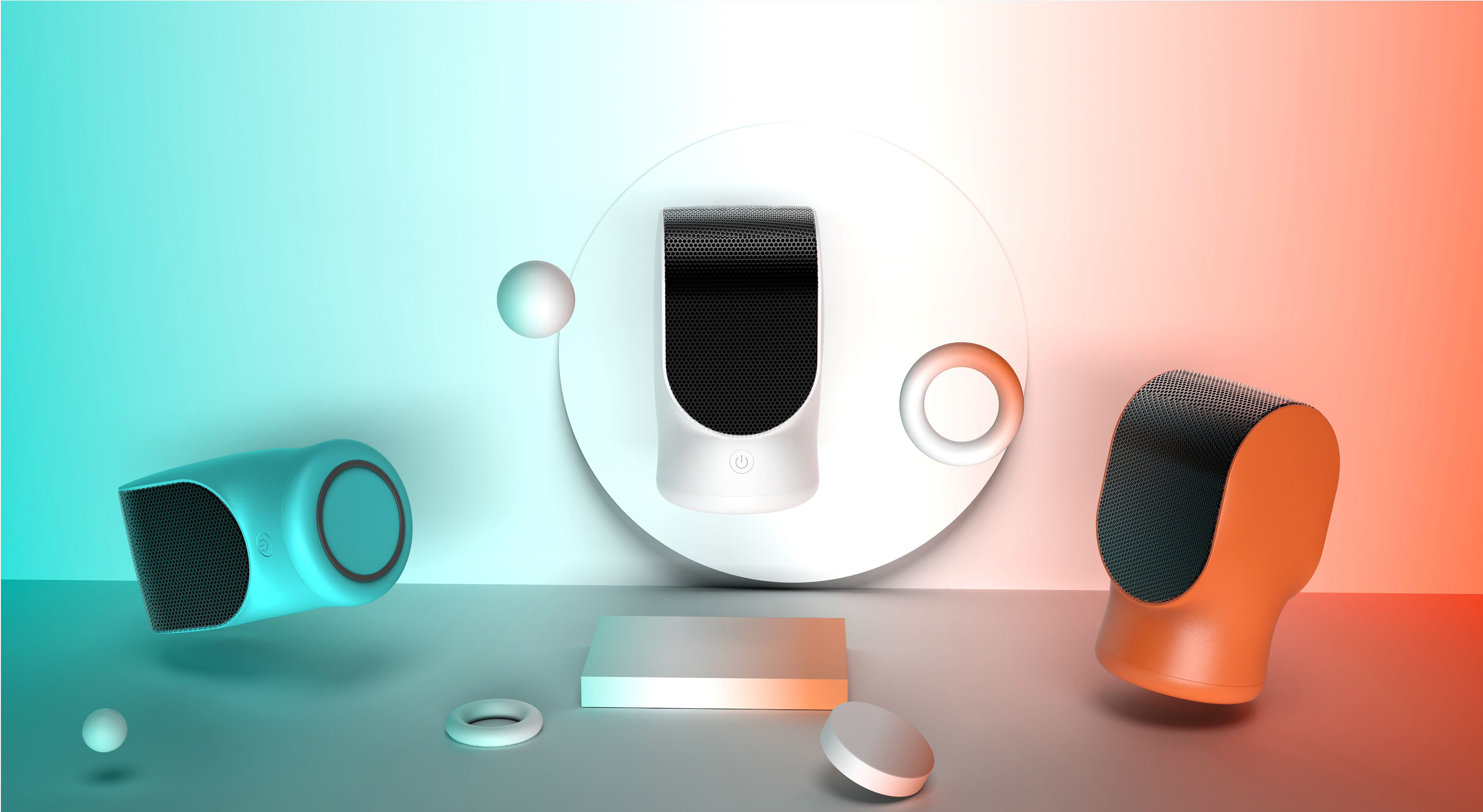 Spade design，industrial design，household electrical appliances，Air heater，