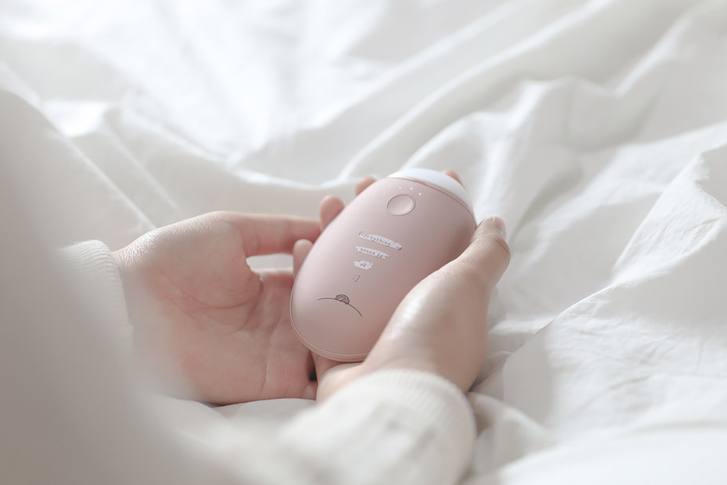 Hand warmer，charge，Portable，Small，ellipse，concept，