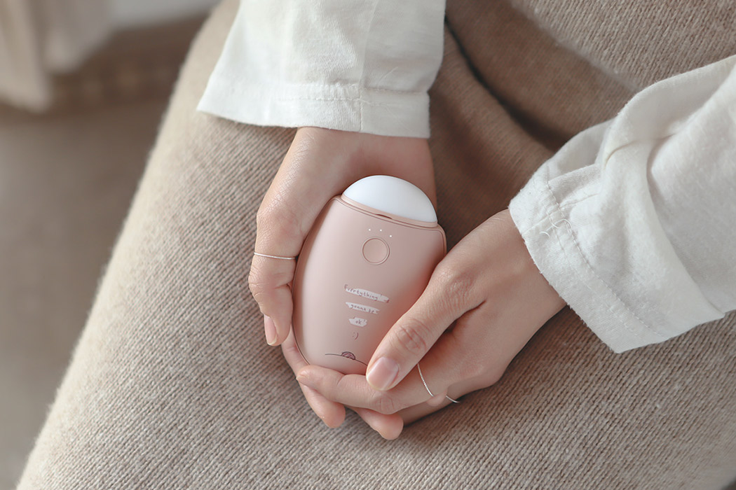 Hand warmer，charge，Portable，Small，ellipse，concept，