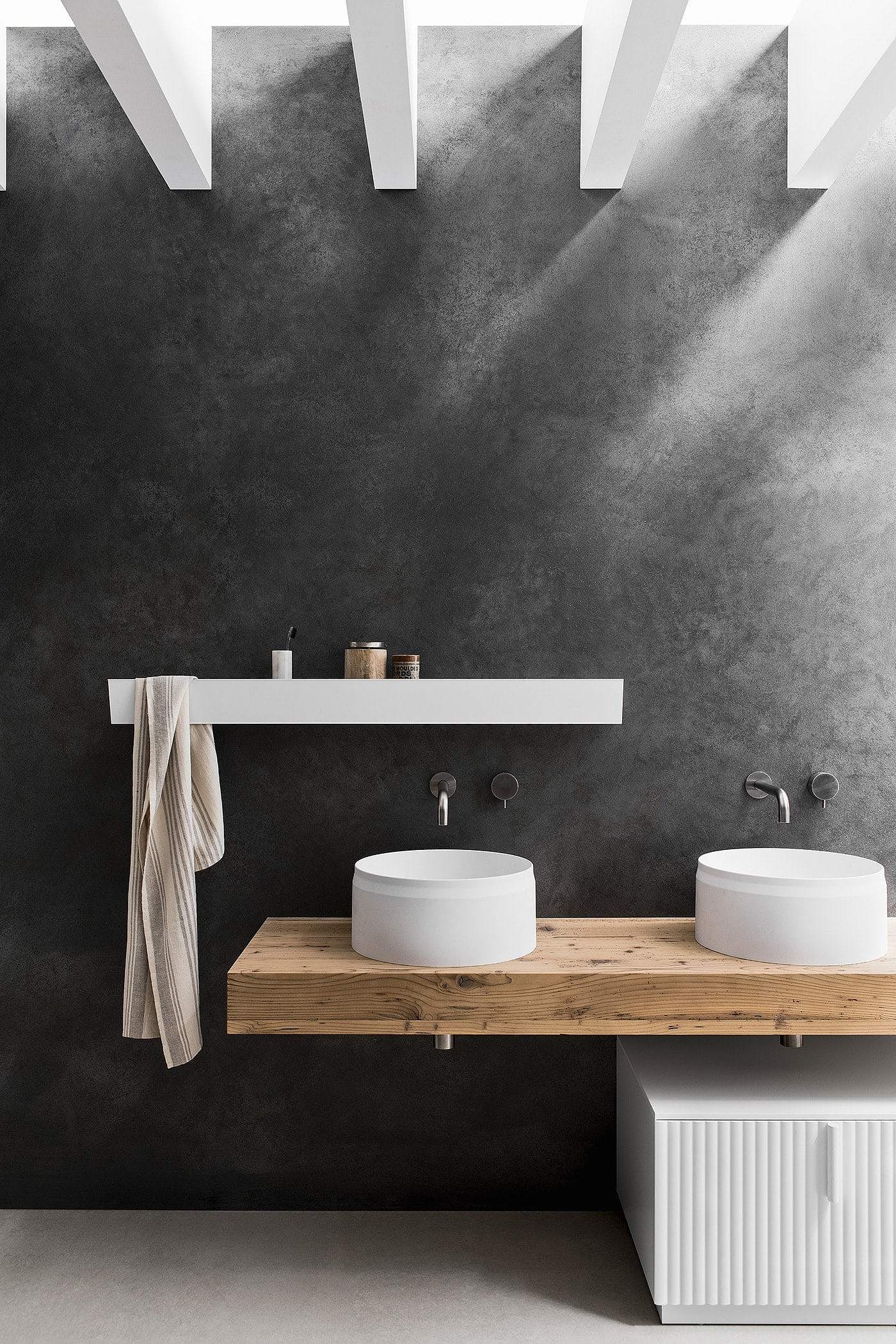 bathtub，Wash basin，white，ceramics，Simplicity，