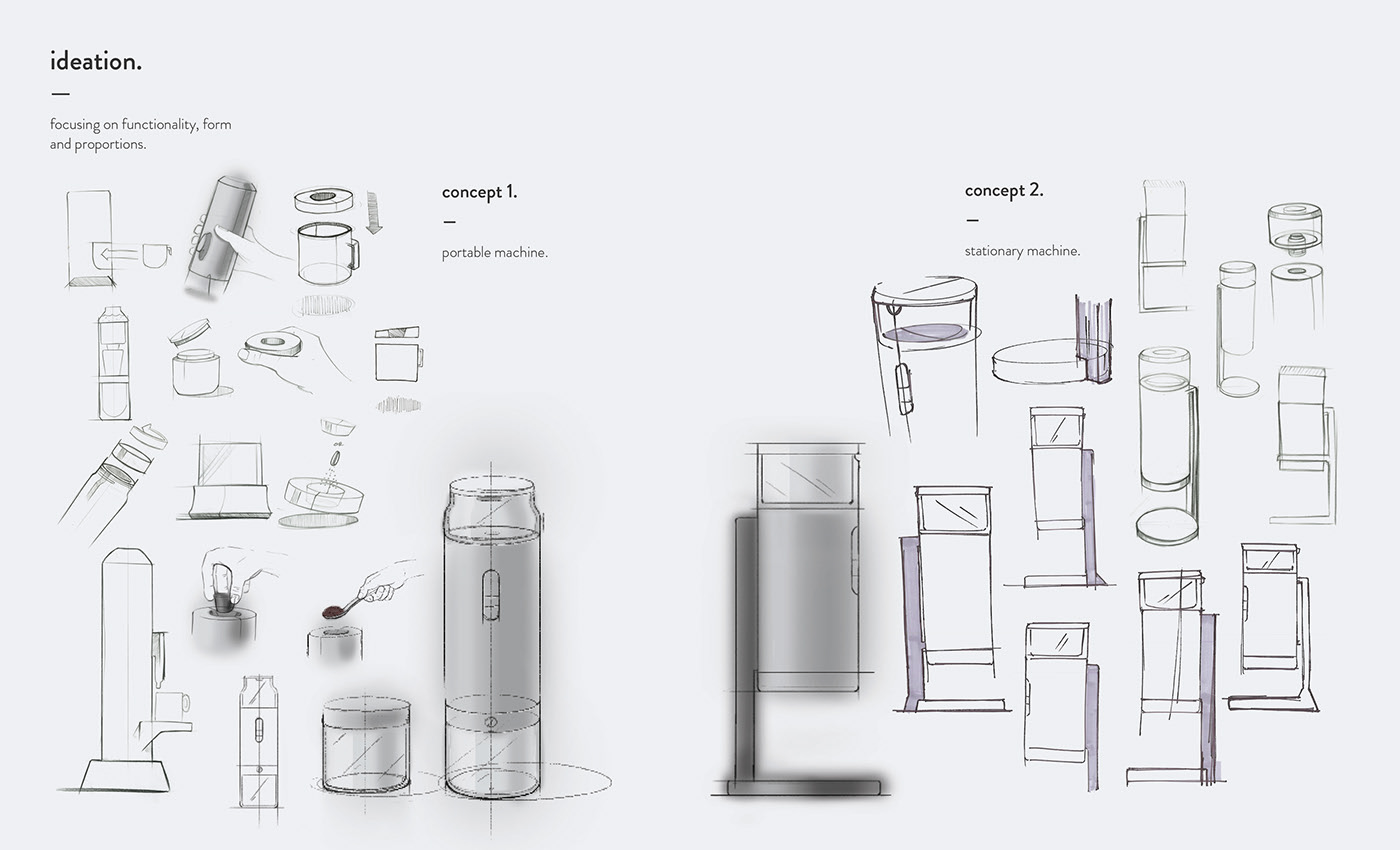 Coffee machine，vertical，drink，black，