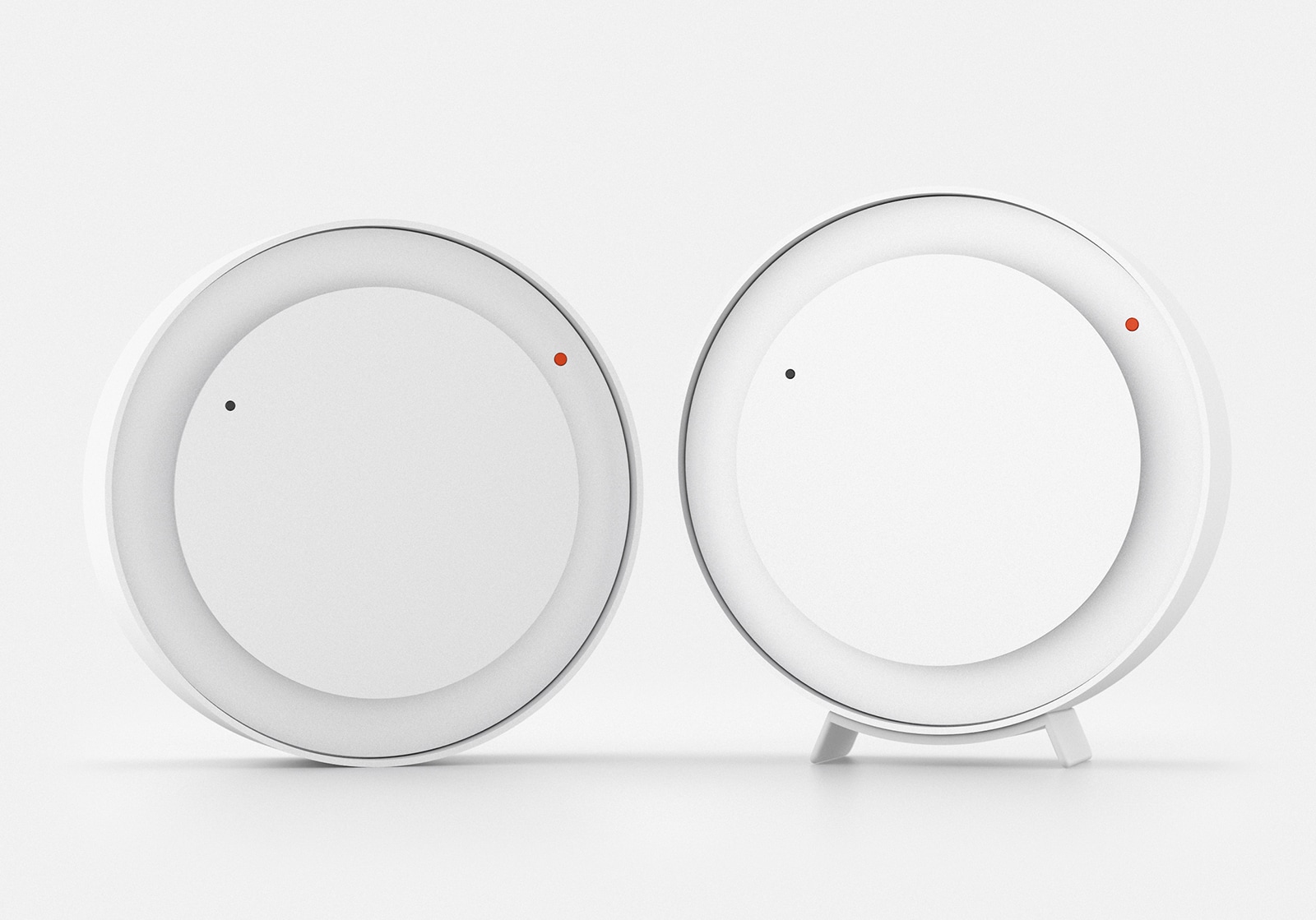 Clock，Minimalism，visual，white，