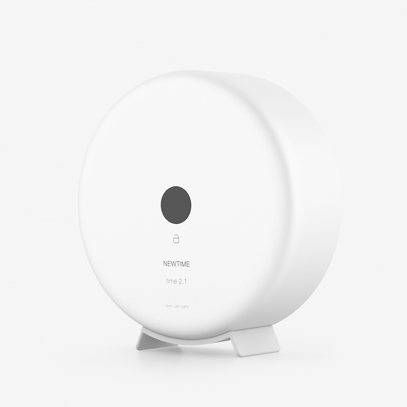 Clock，Minimalism，visual，white，