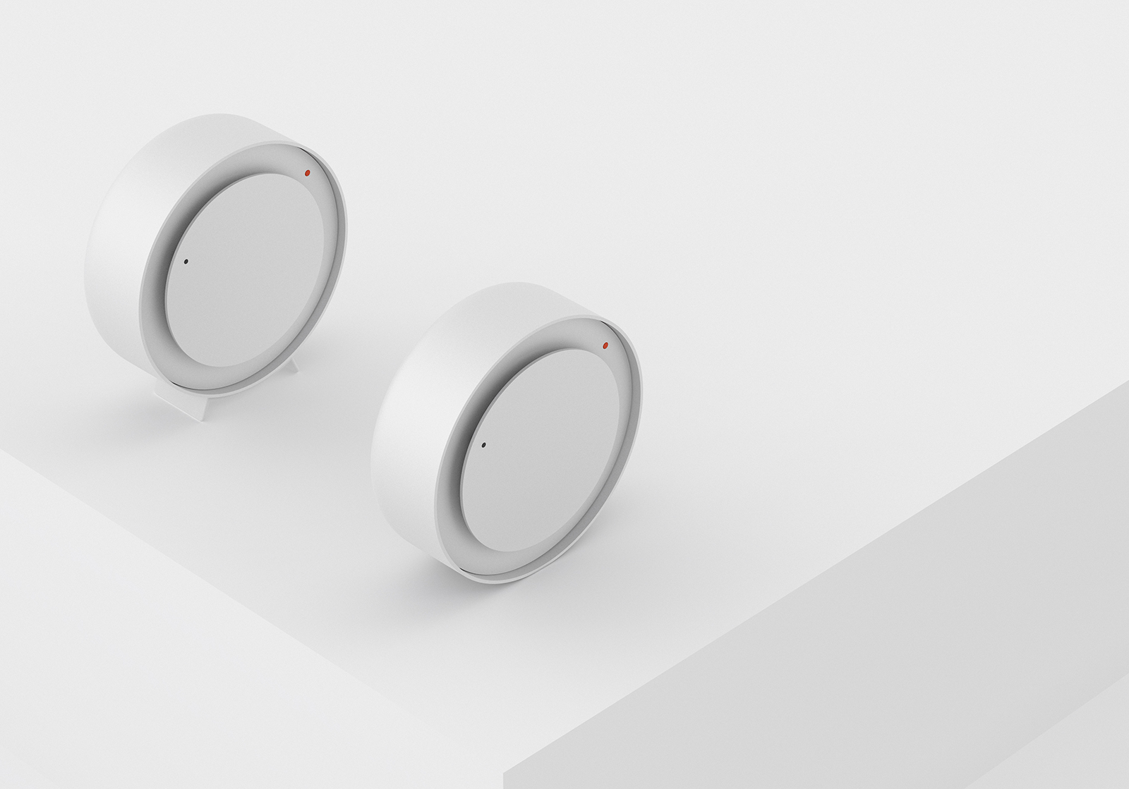 Clock，Minimalism，visual，white，