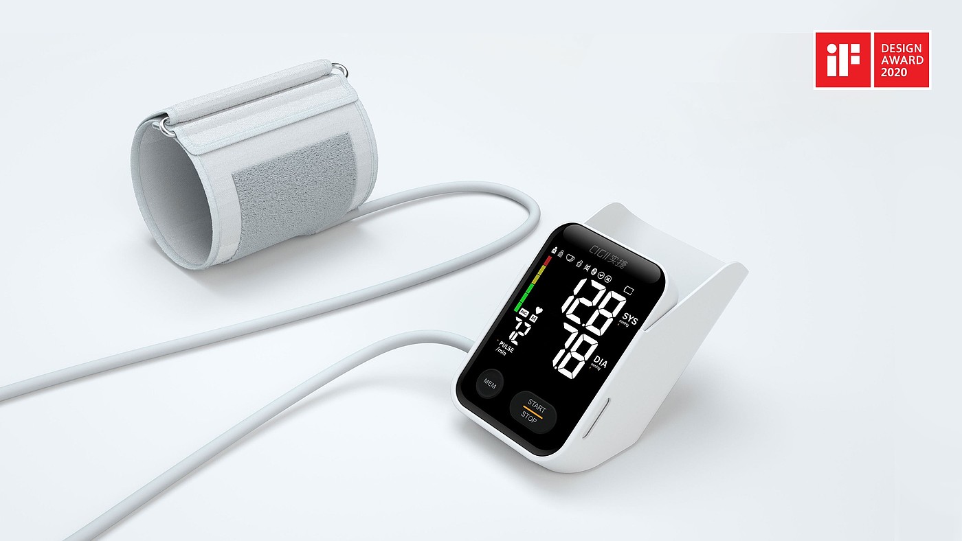 电子血压计，if奖，家用电子产品，设计产品，