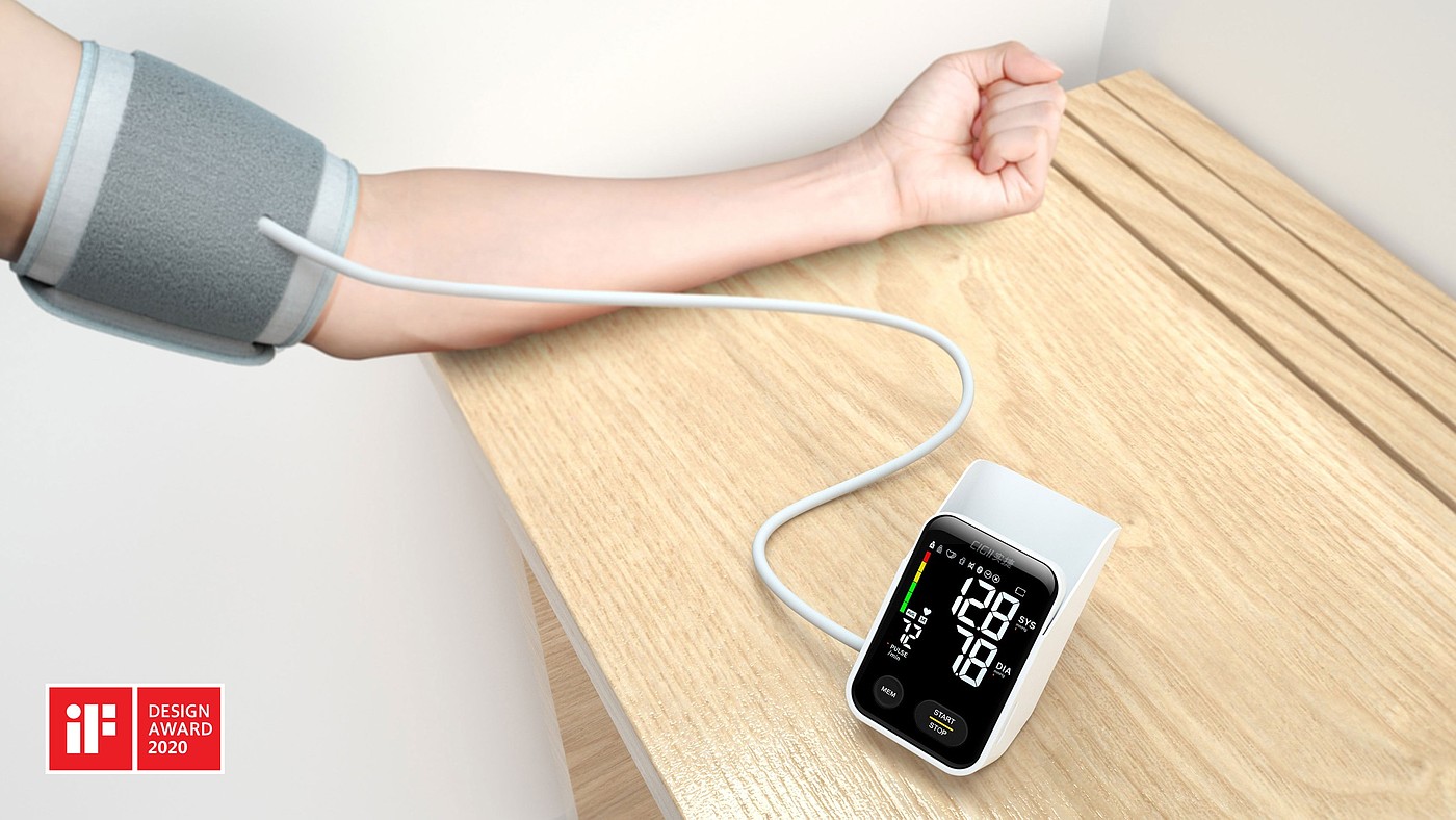 Electronic sphygmomanometer，If Award，Household electronic products，Design products，