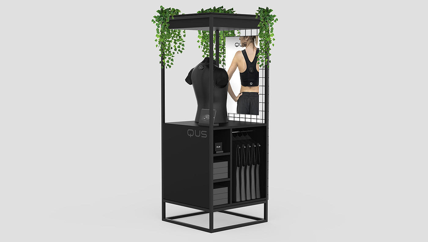 QUS. Body Connected，intelligence，Textile design，industrial design，