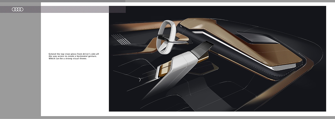 Vehicle design，Interior，audi，roaster，conceptual design，Automobile design，