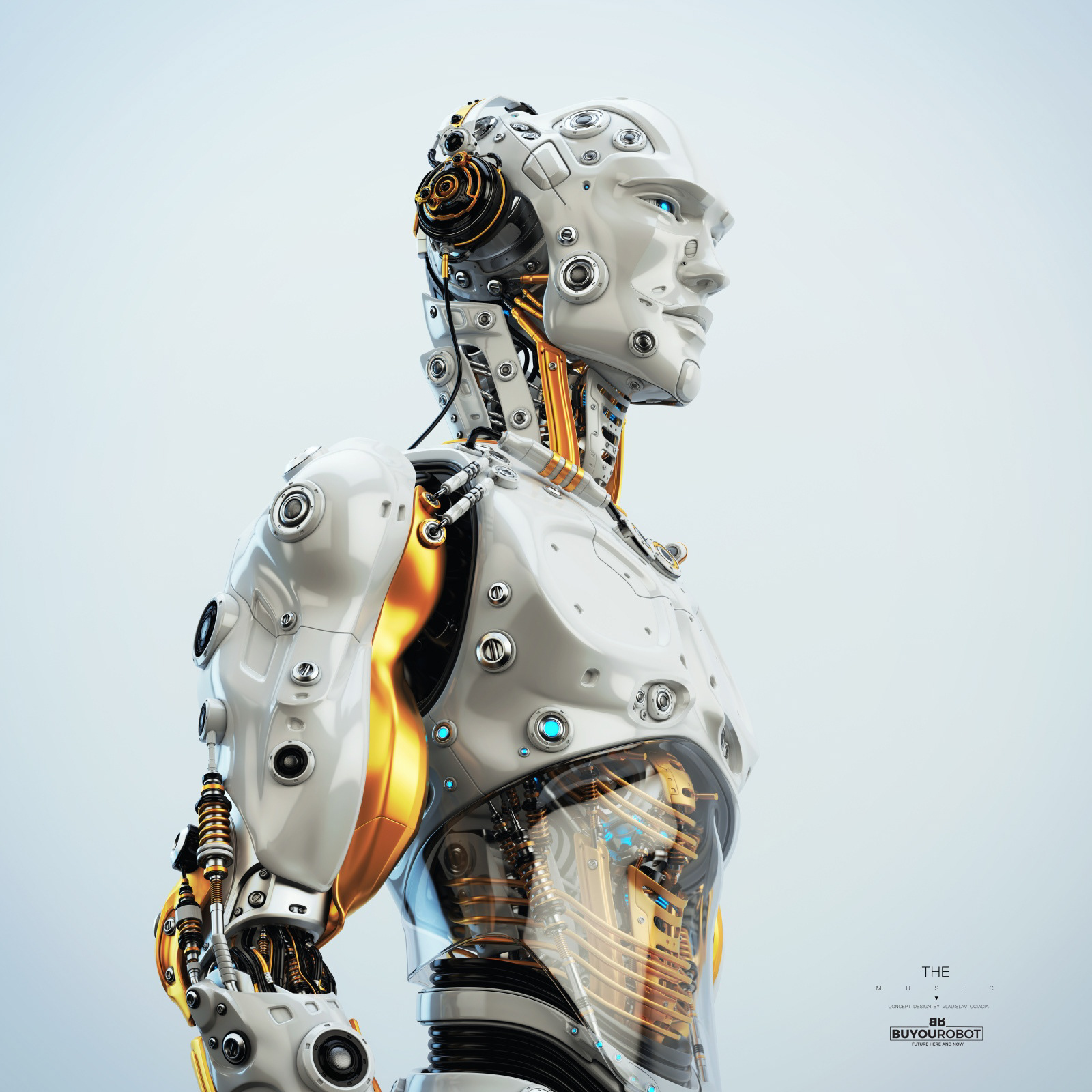 music，robot，Design，