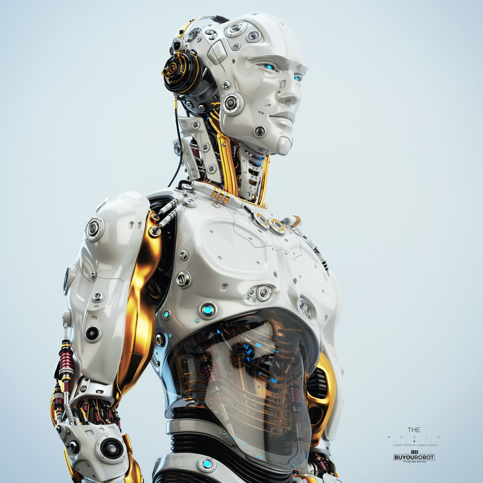 music，robot，Design，