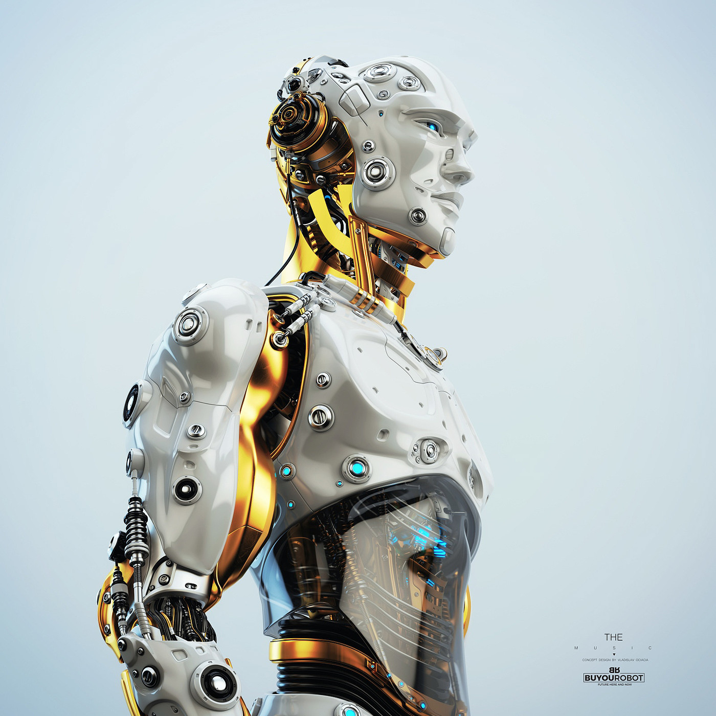 music，robot，Design，