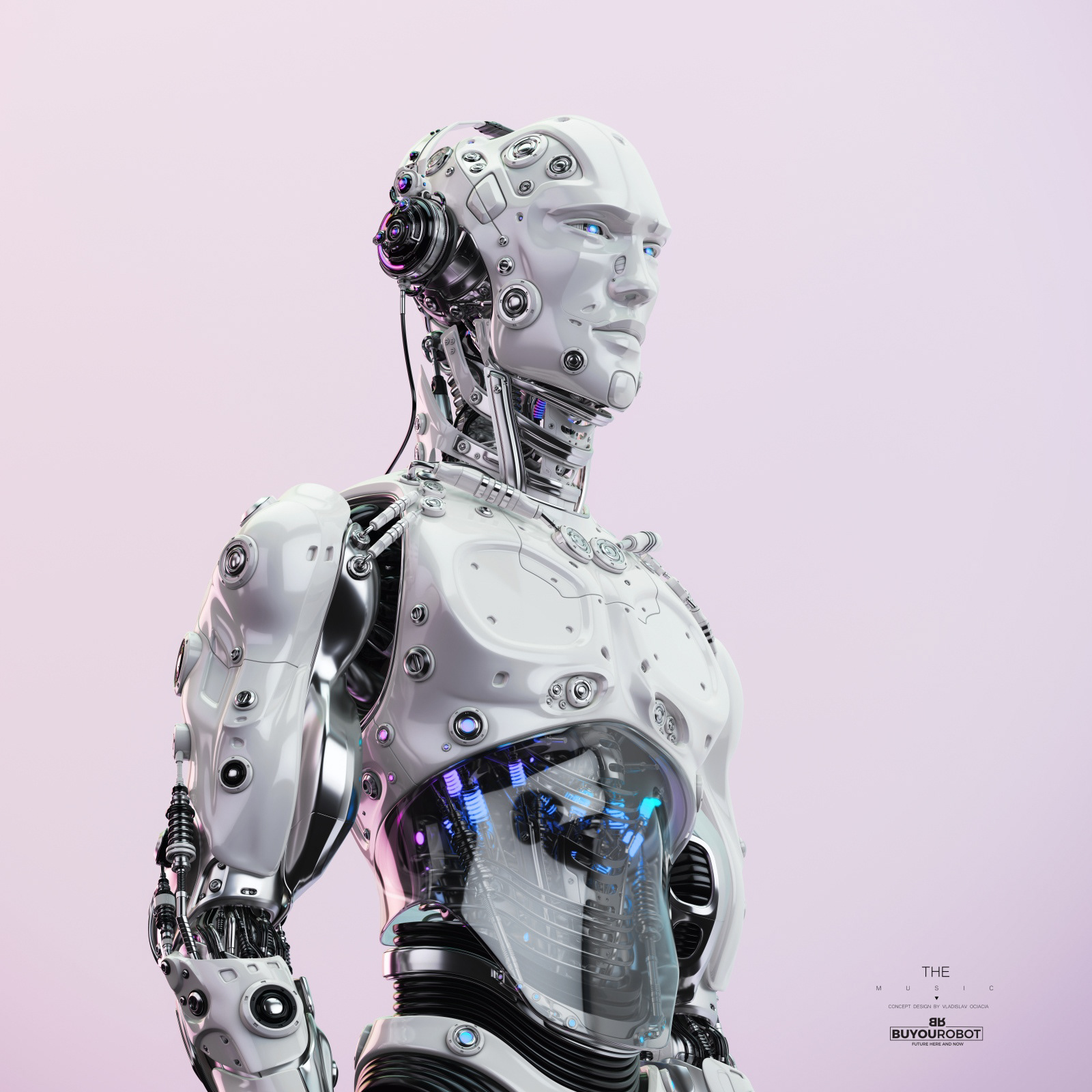 music，robot，Design，