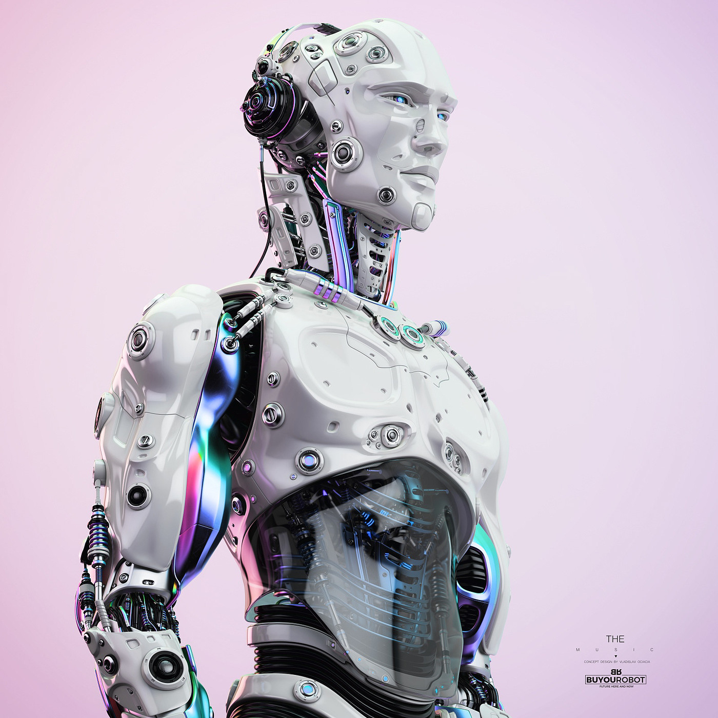 music，robot，Design，