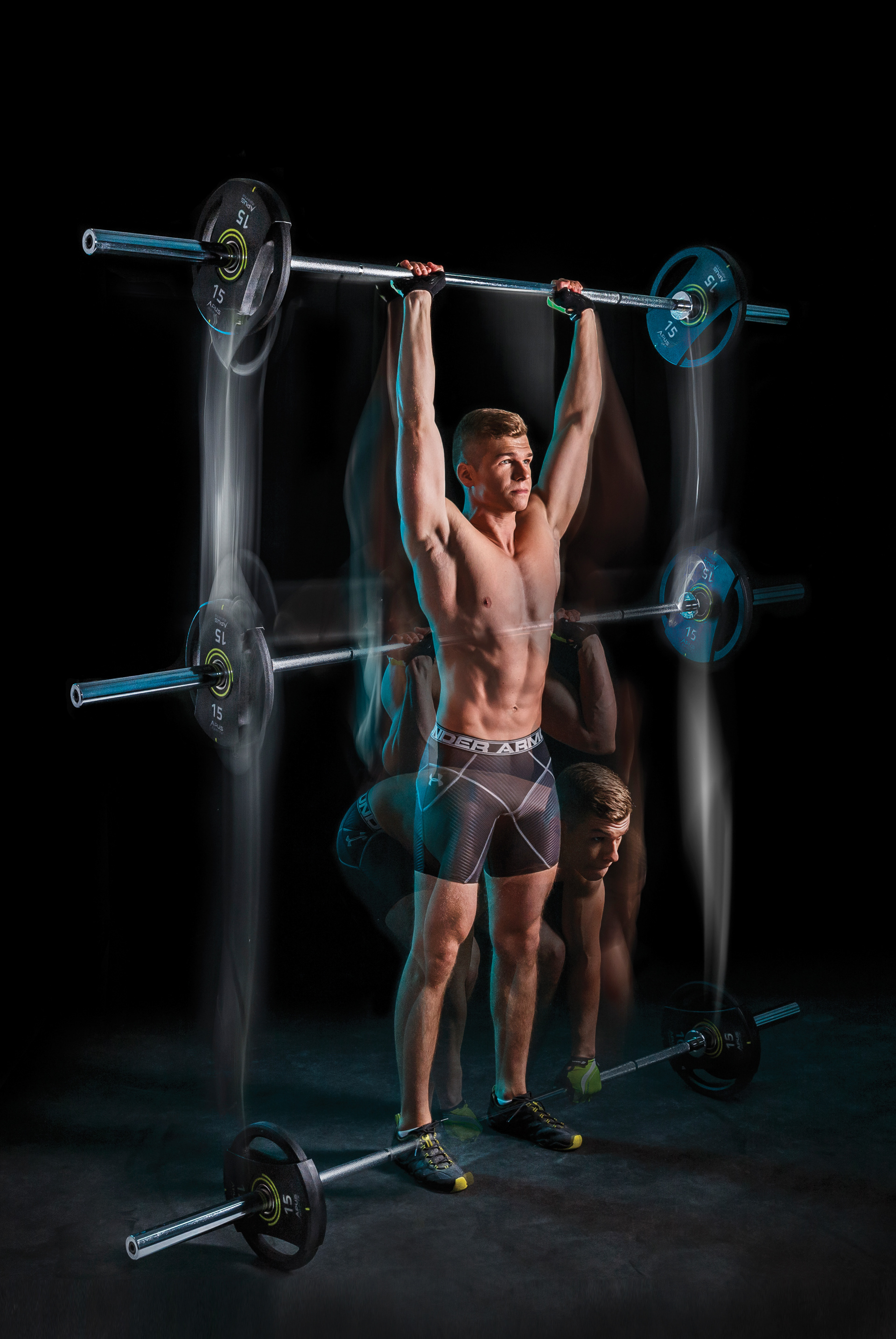 Apus，motion，Olympics，barbell，