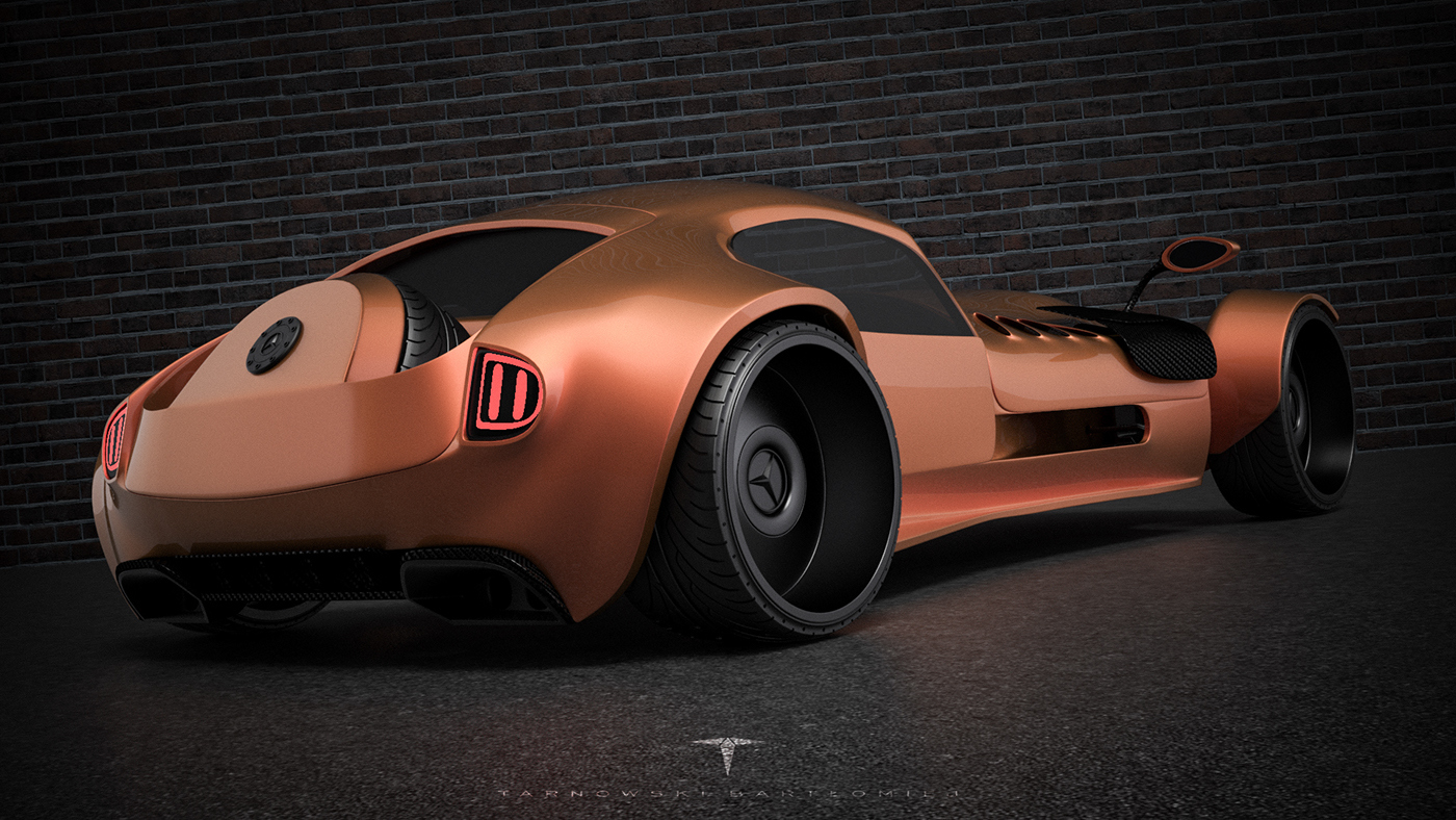 intelligence，science and technology，Concept Car，Benz，Retro，