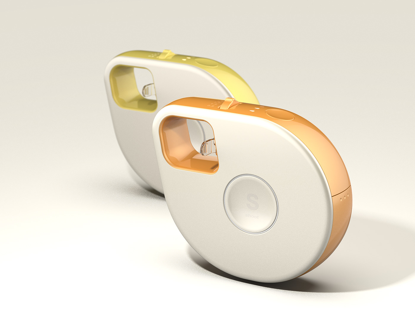 Portable，Blood collector，Laser method，Modeling design，