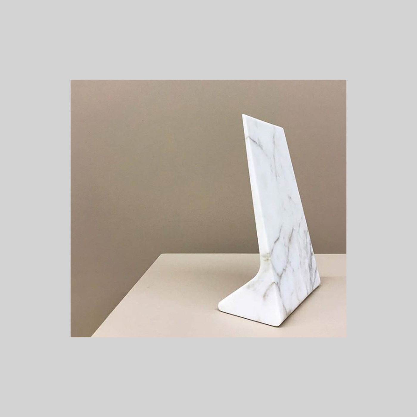 WEDGE，Book rack，Marble，Architecture，multi-function，