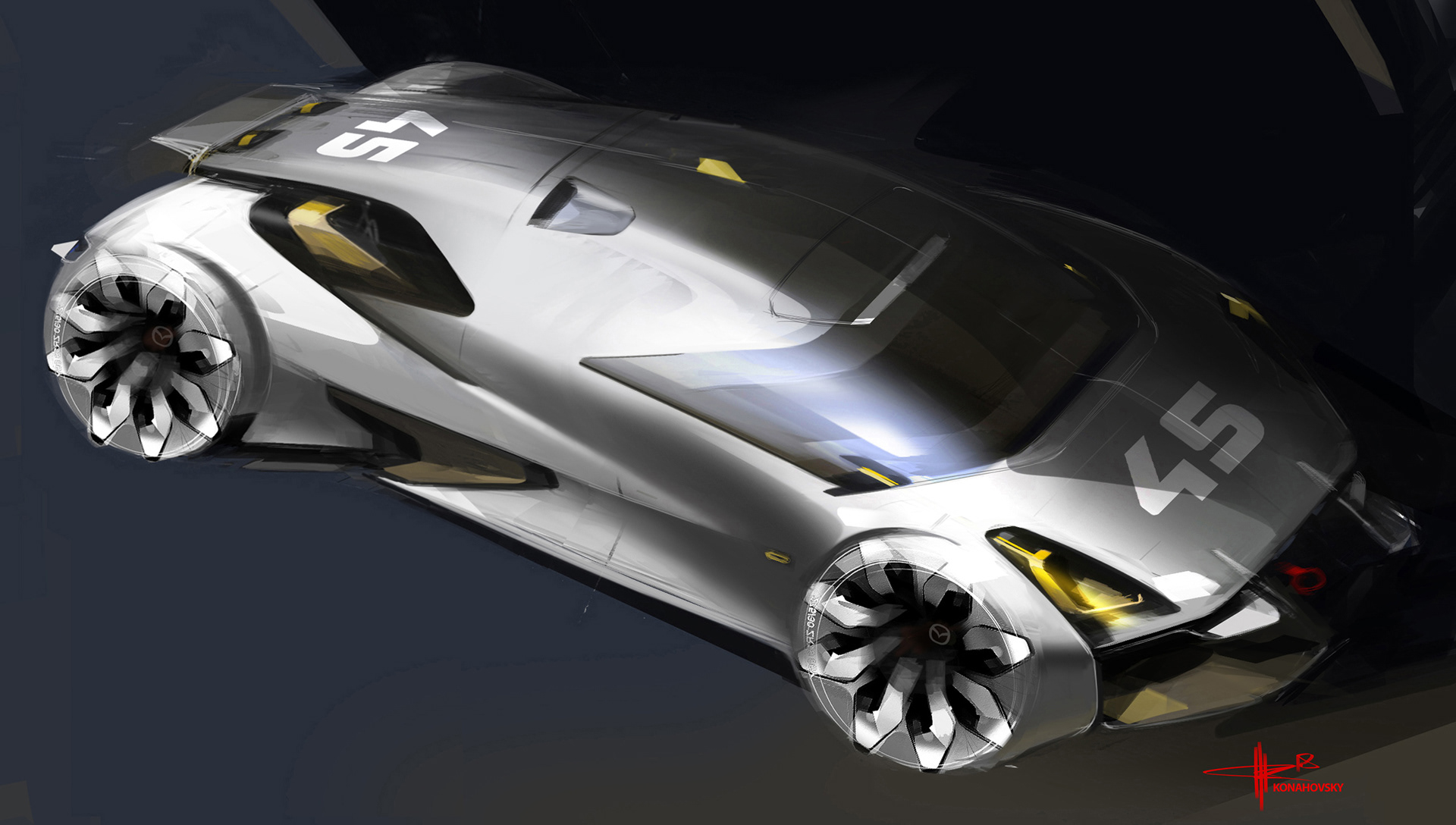 Svyatoslav Kona，two thousand and nineteen，design sketch，Hand drawn，