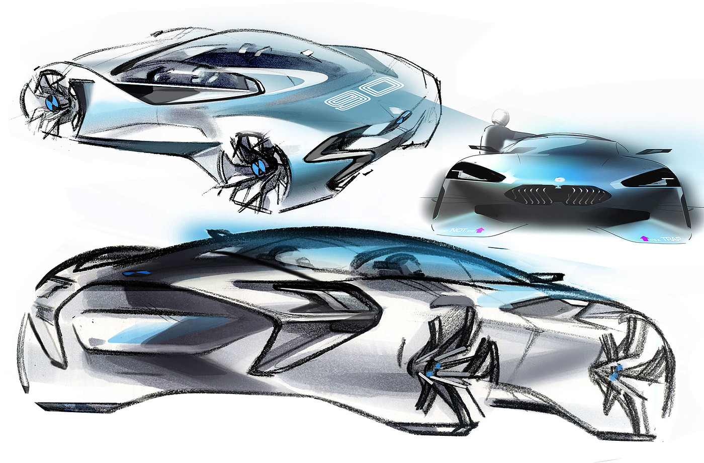 Svyatoslav Kona，two thousand and nineteen，design sketch，Hand drawn，