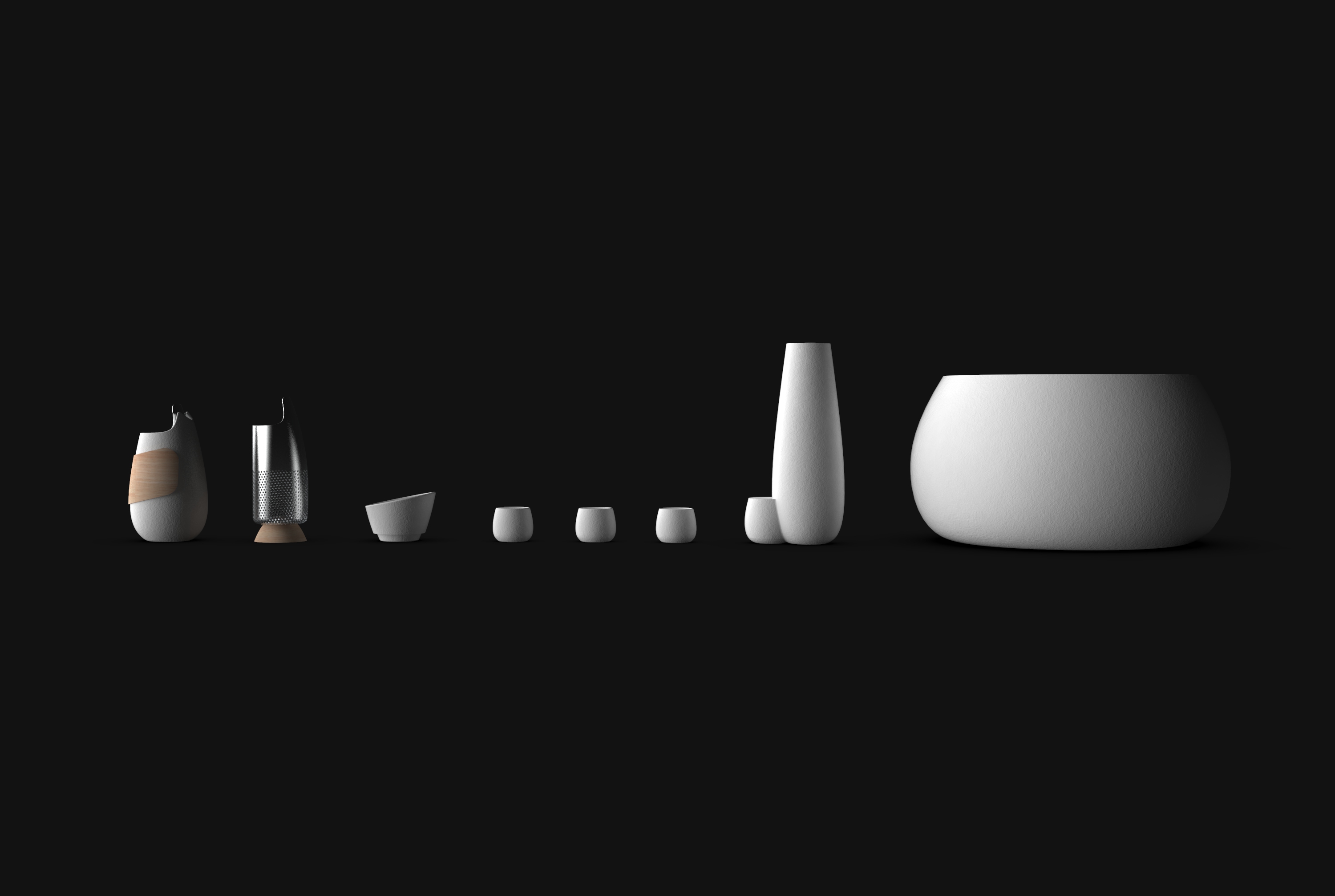 INSTIM，tea set，originality，product design，life，
